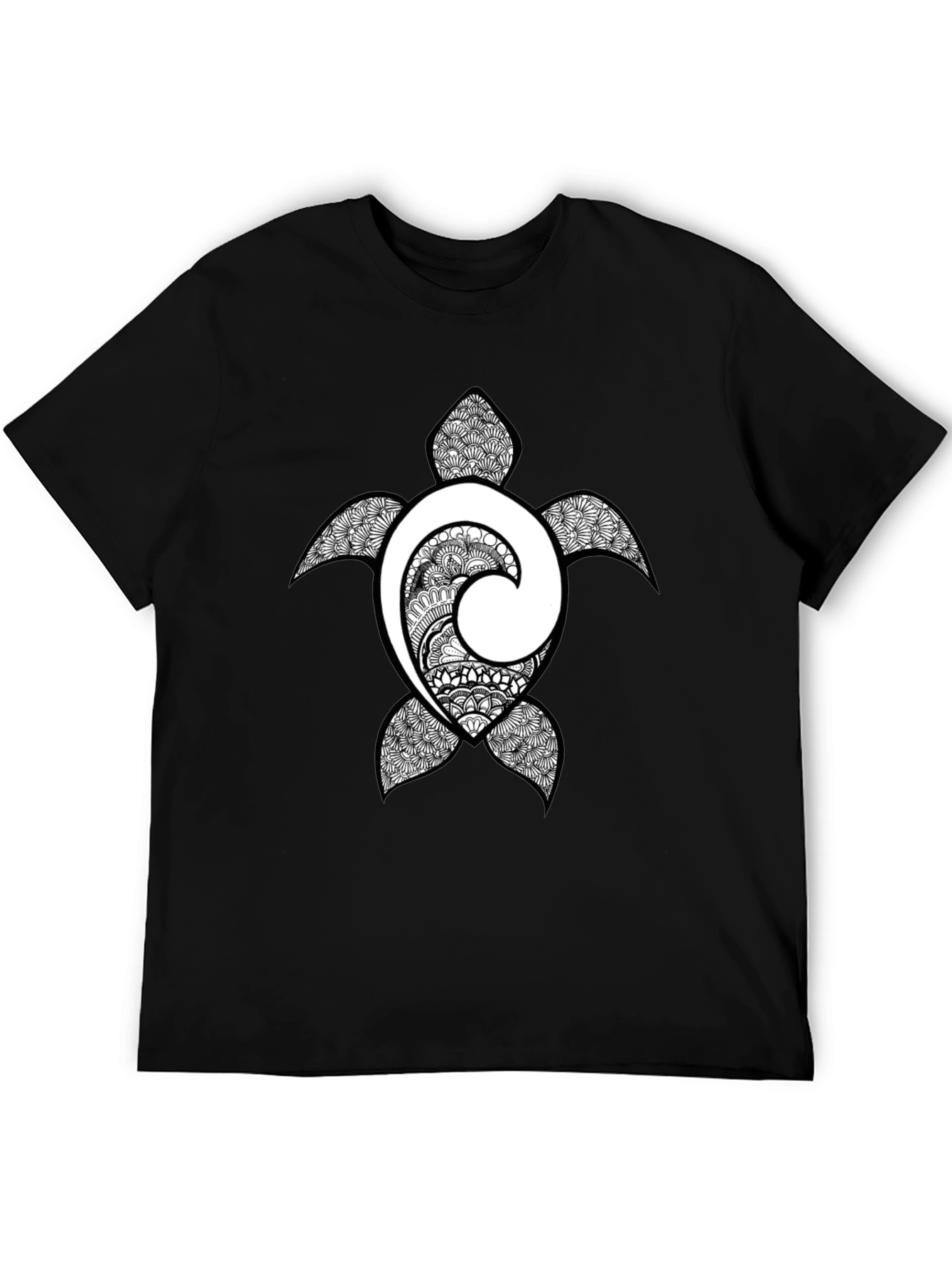 Turtle Graphic Print T-Shirt