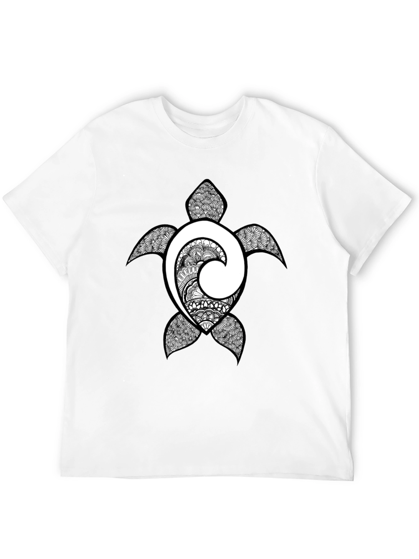 Turtle Graphic Print T-Shirt