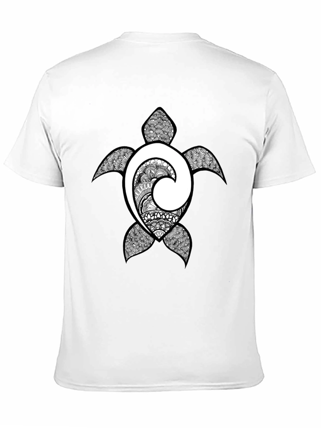 Turtle Graphic Print T-Shirt