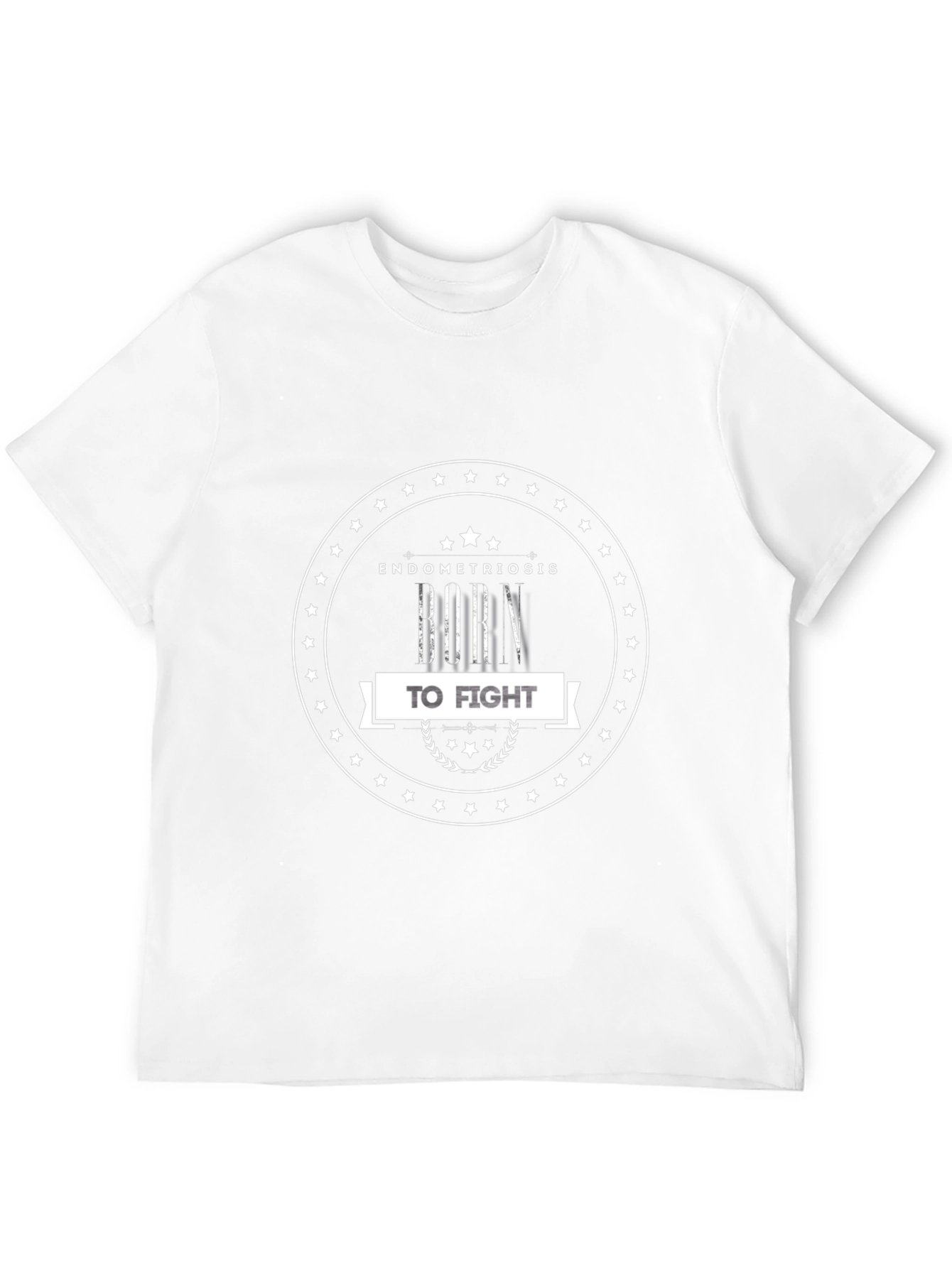 Endometriosis Awareness T-Shirt - Born to Fight