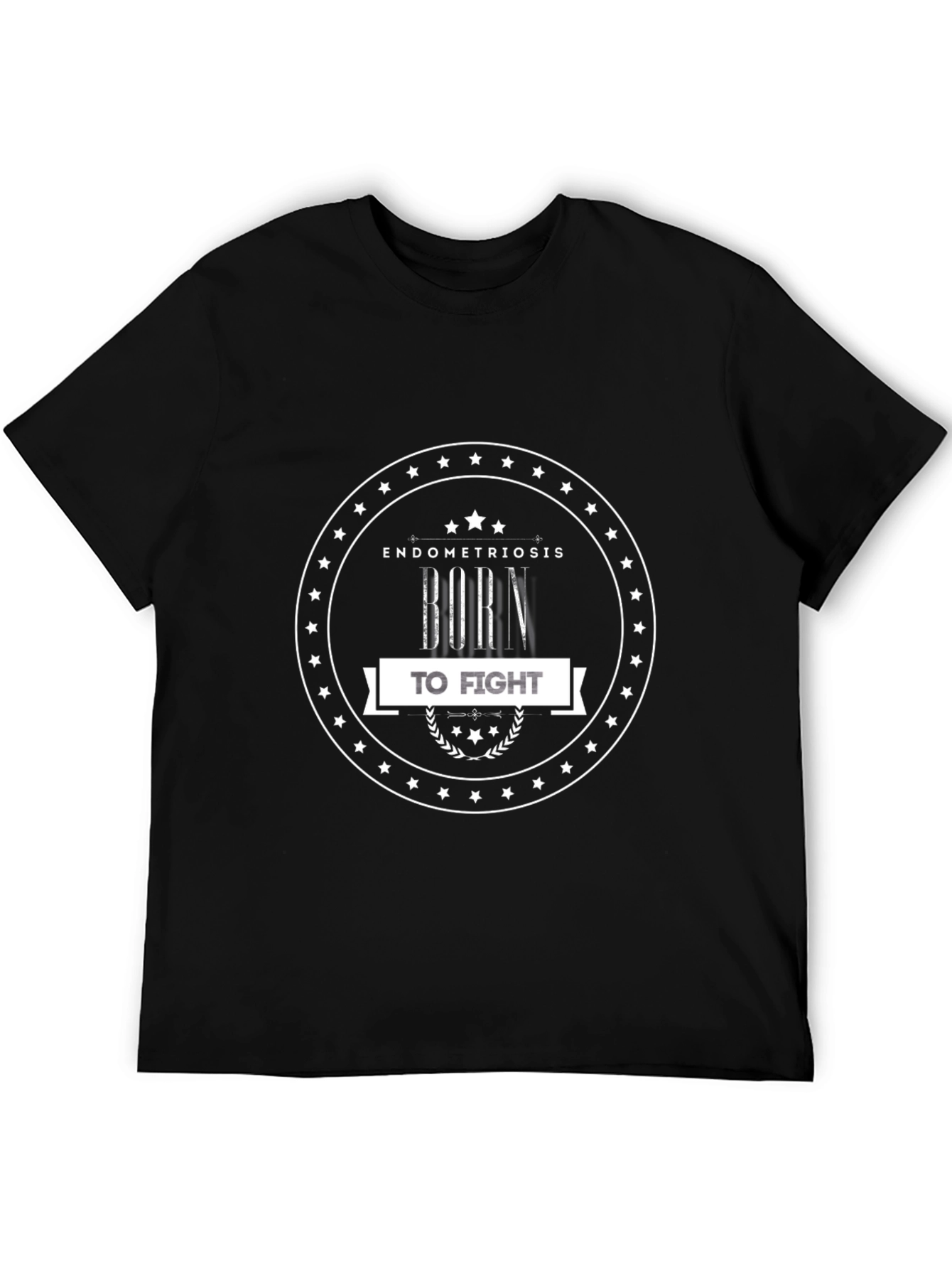 Endometriosis Awareness T-Shirt - Born to Fight