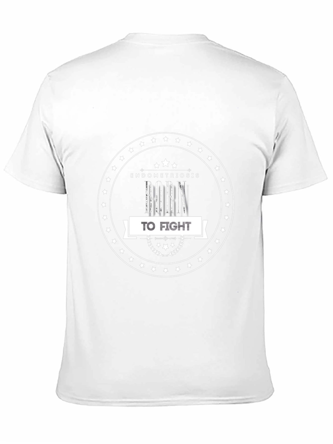 Endometriosis Awareness T-Shirt - Born to Fight