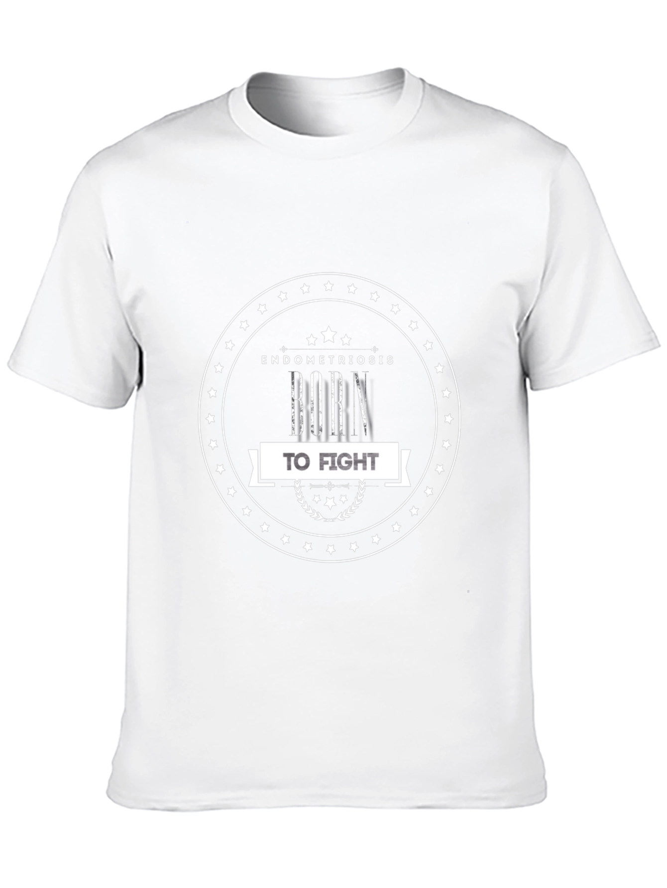 Endometriosis Awareness T-Shirt - Born to Fight