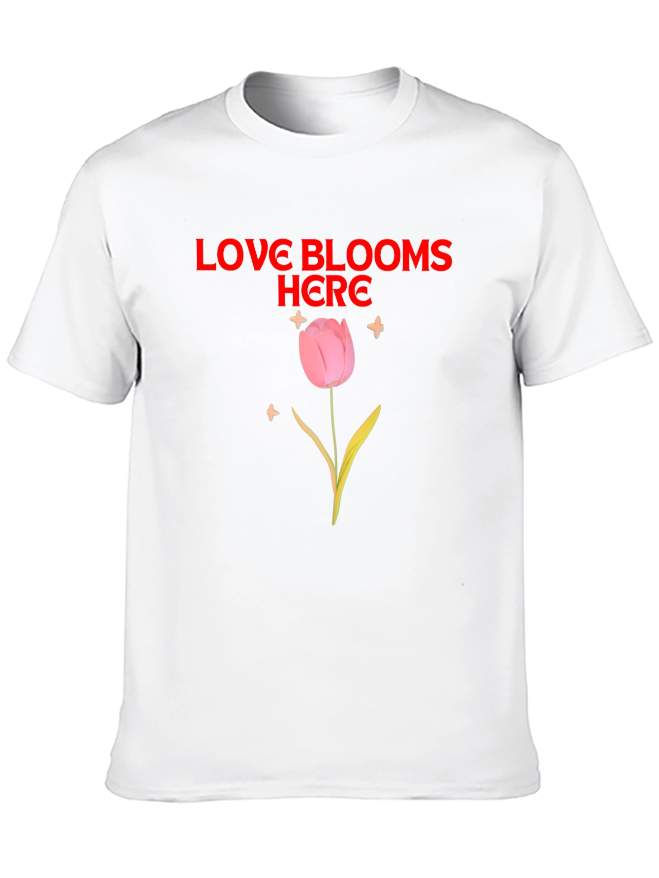 Love Blooms Here Graphic Tee