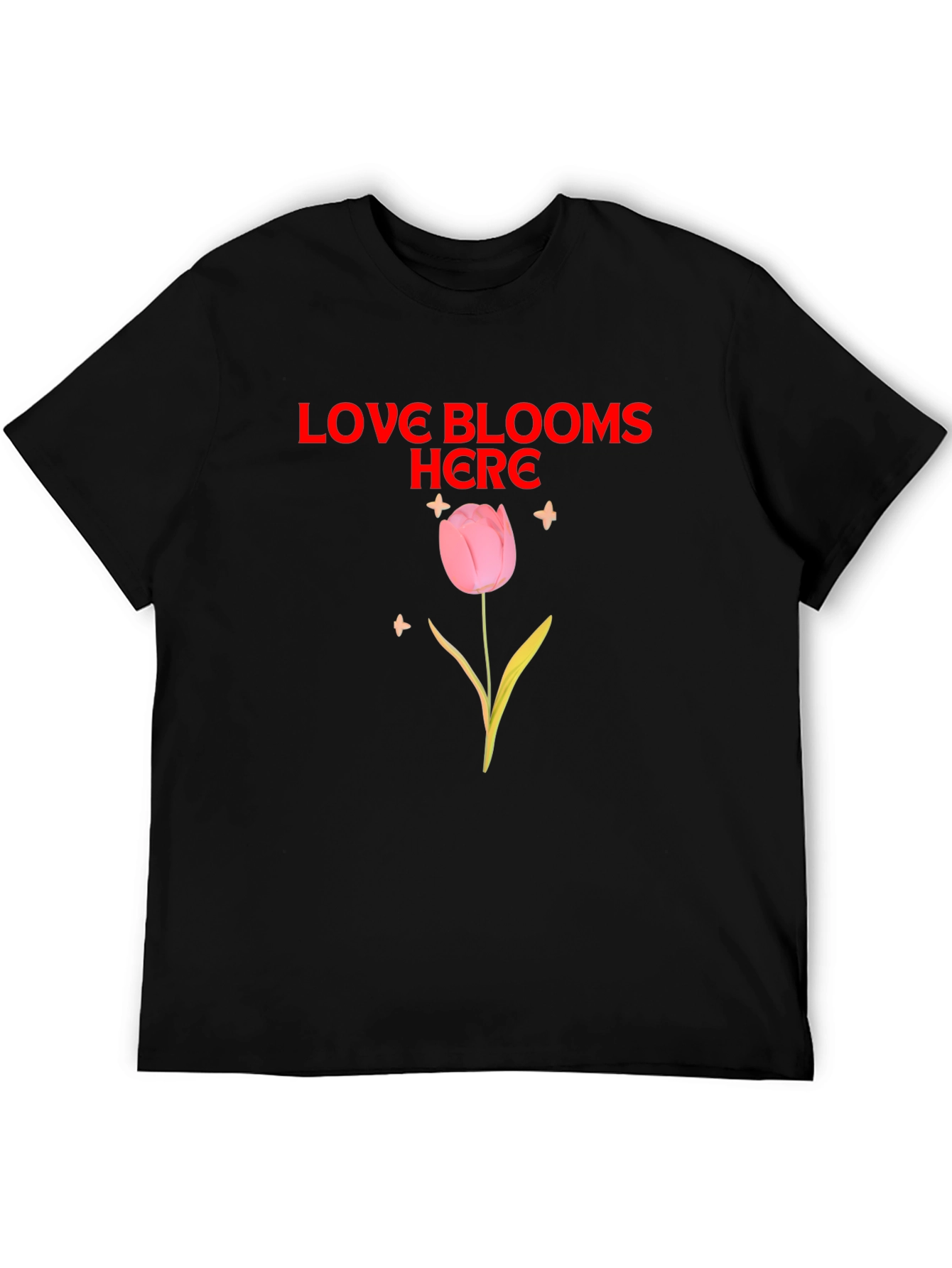 Love Blooms Here Graphic Tee