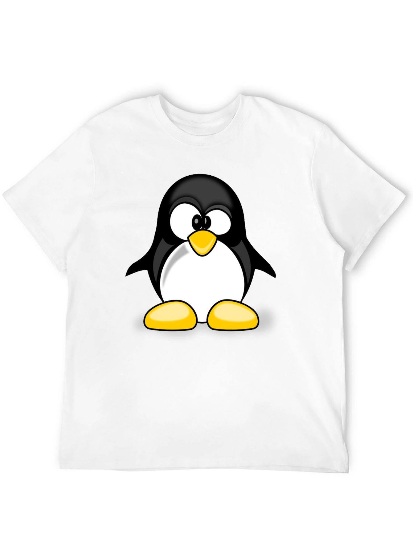 Penguin Graphic T-Shirt - Black Cotton Tee