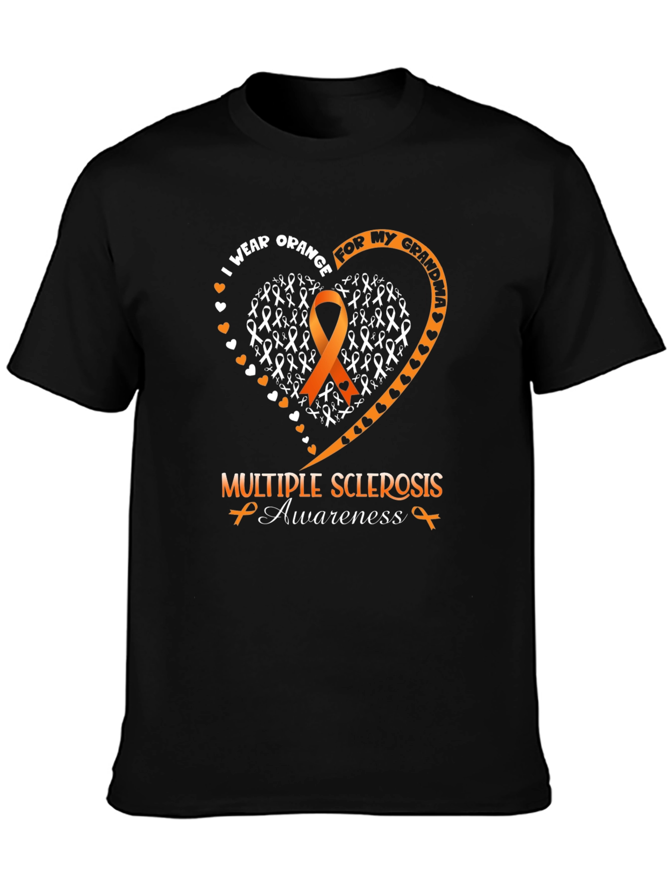 Orange Ribbon MS Awareness T-Shirt