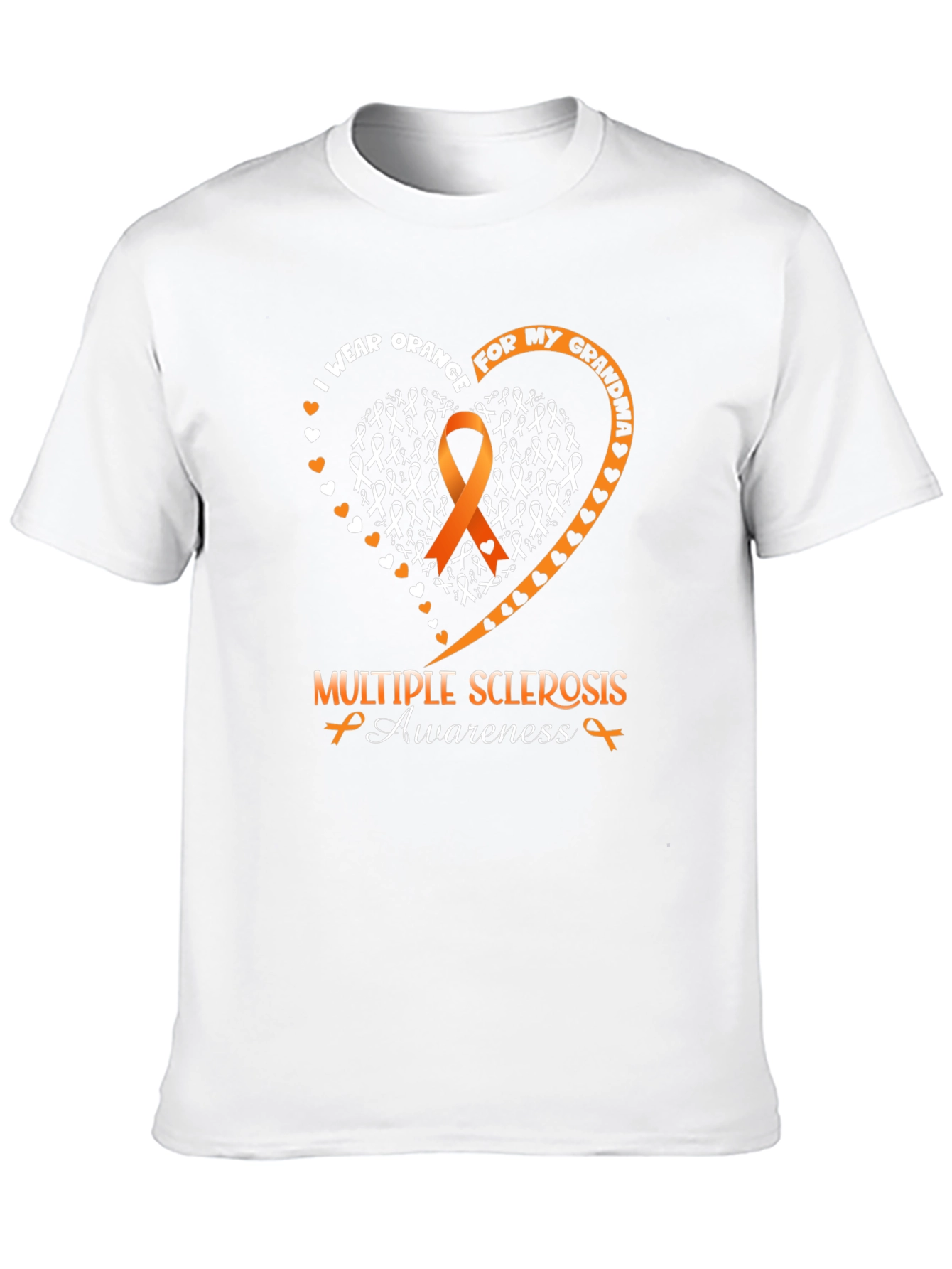 Orange Ribbon MS Awareness T-Shirt