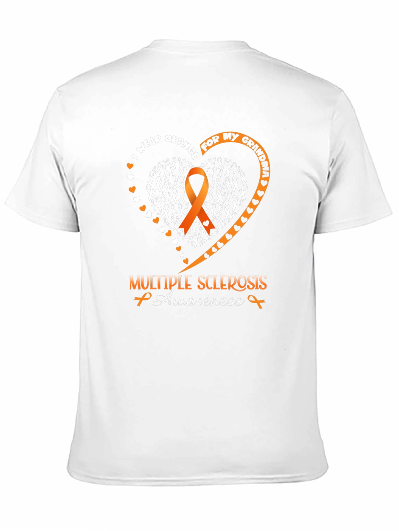Orange Ribbon MS Awareness T-Shirt