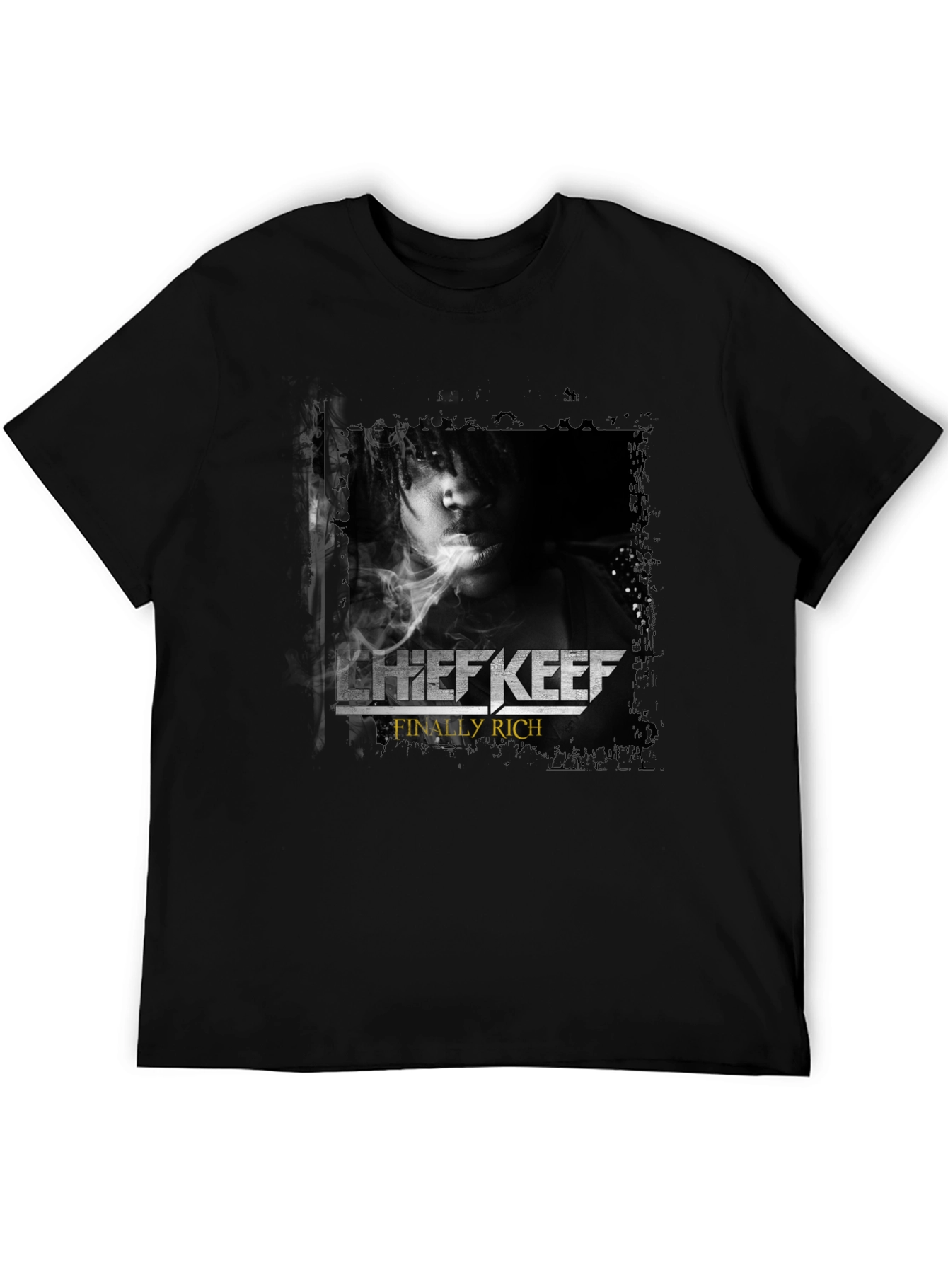 Chief Keef Finally Rich Black T-Shirt