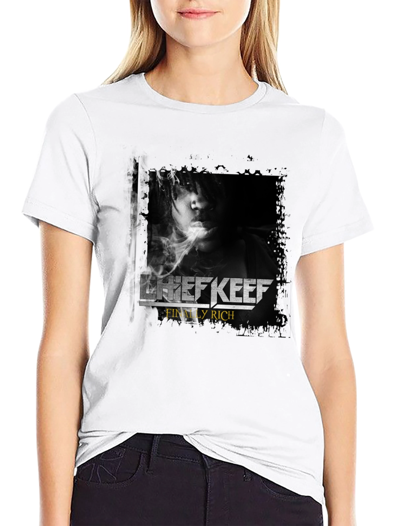 Chief Keef Finally Rich Black T-Shirt