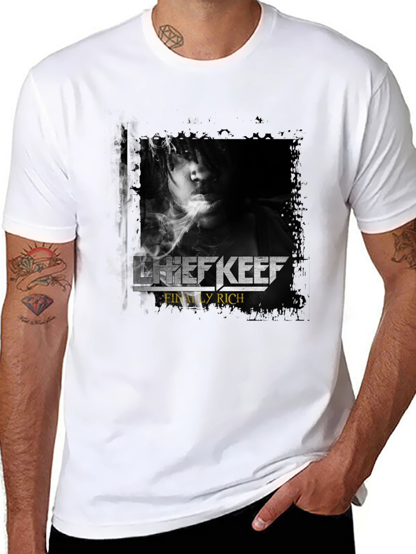 Chief Keef Finally Rich Black T-Shirt