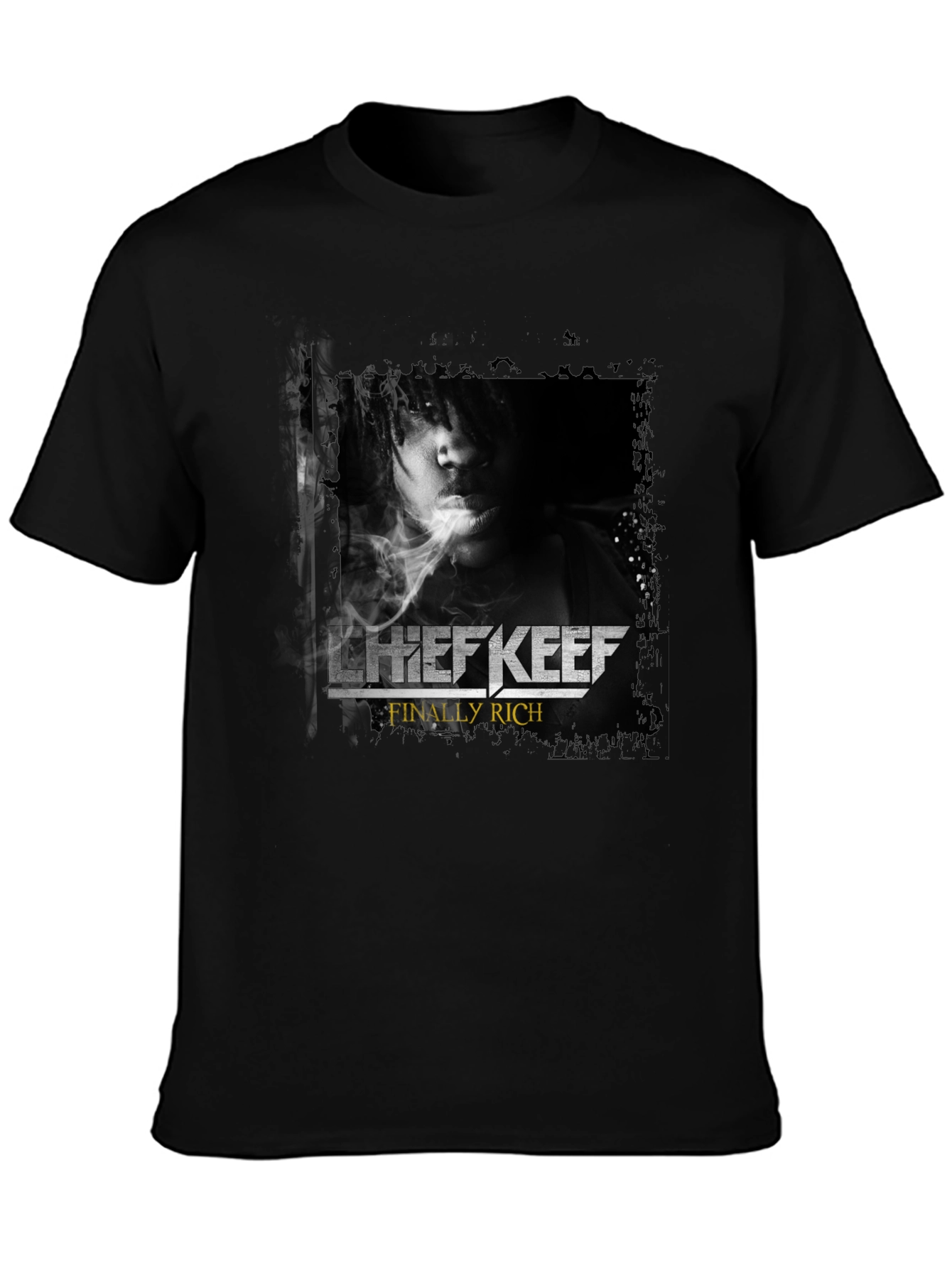 Chief Keef Finally Rich Black T-Shirt