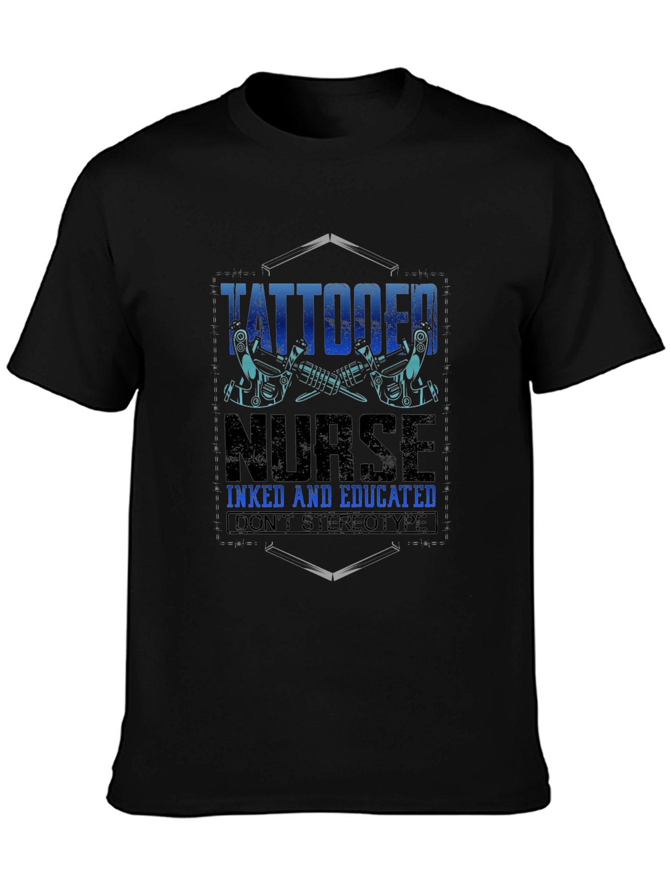 Tattooed Nurse T-Shirt - Inked and Educated