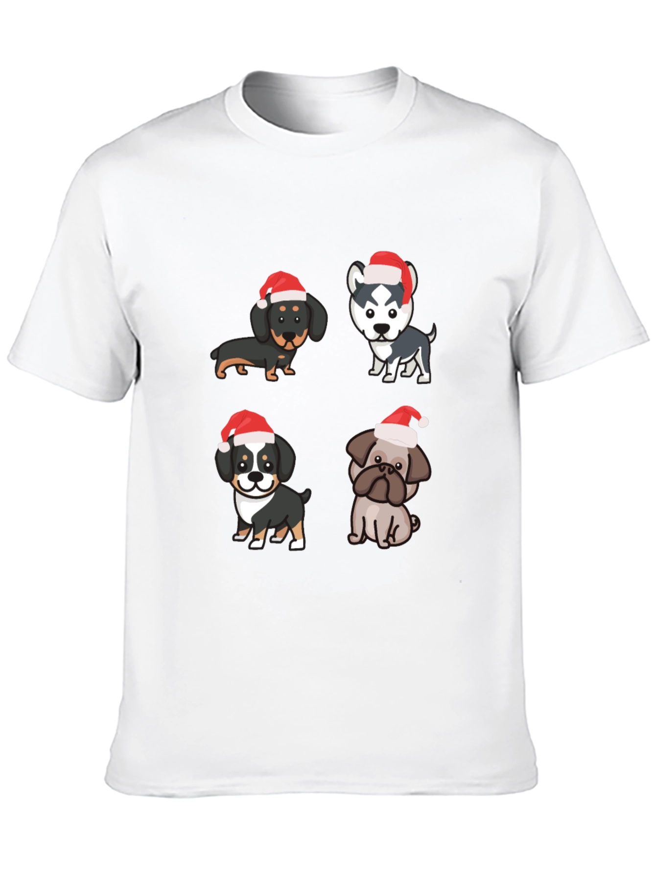 Festive Dog Breed Christmas T-Shirt