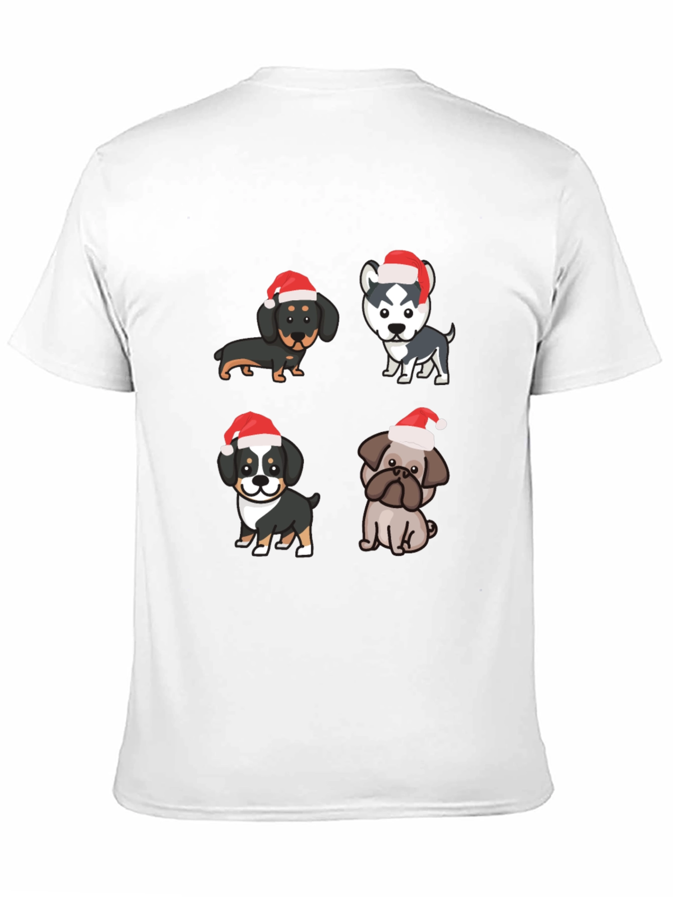 Festive Dog Breed Christmas T-Shirt