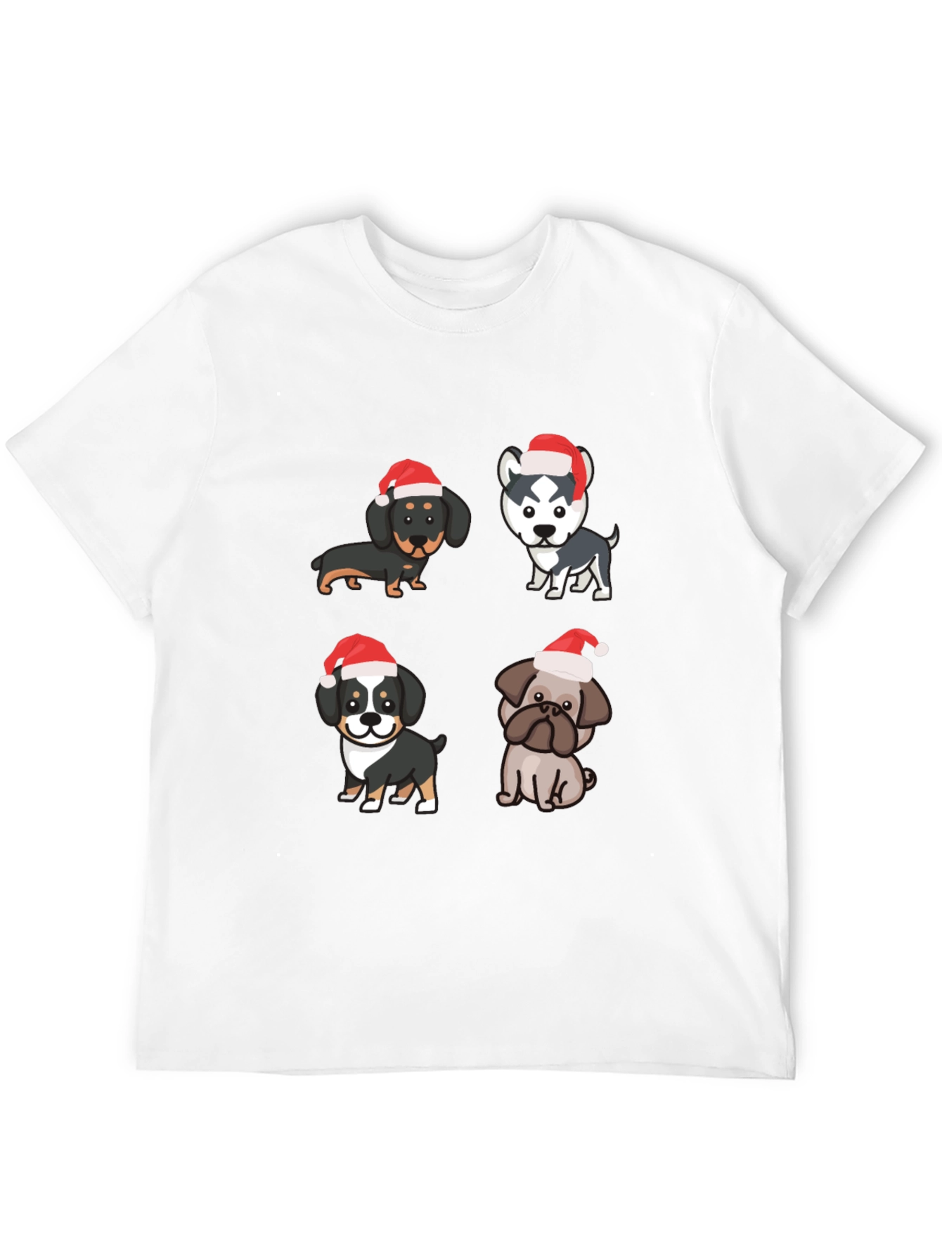 Festive Dog Breed Christmas T-Shirt