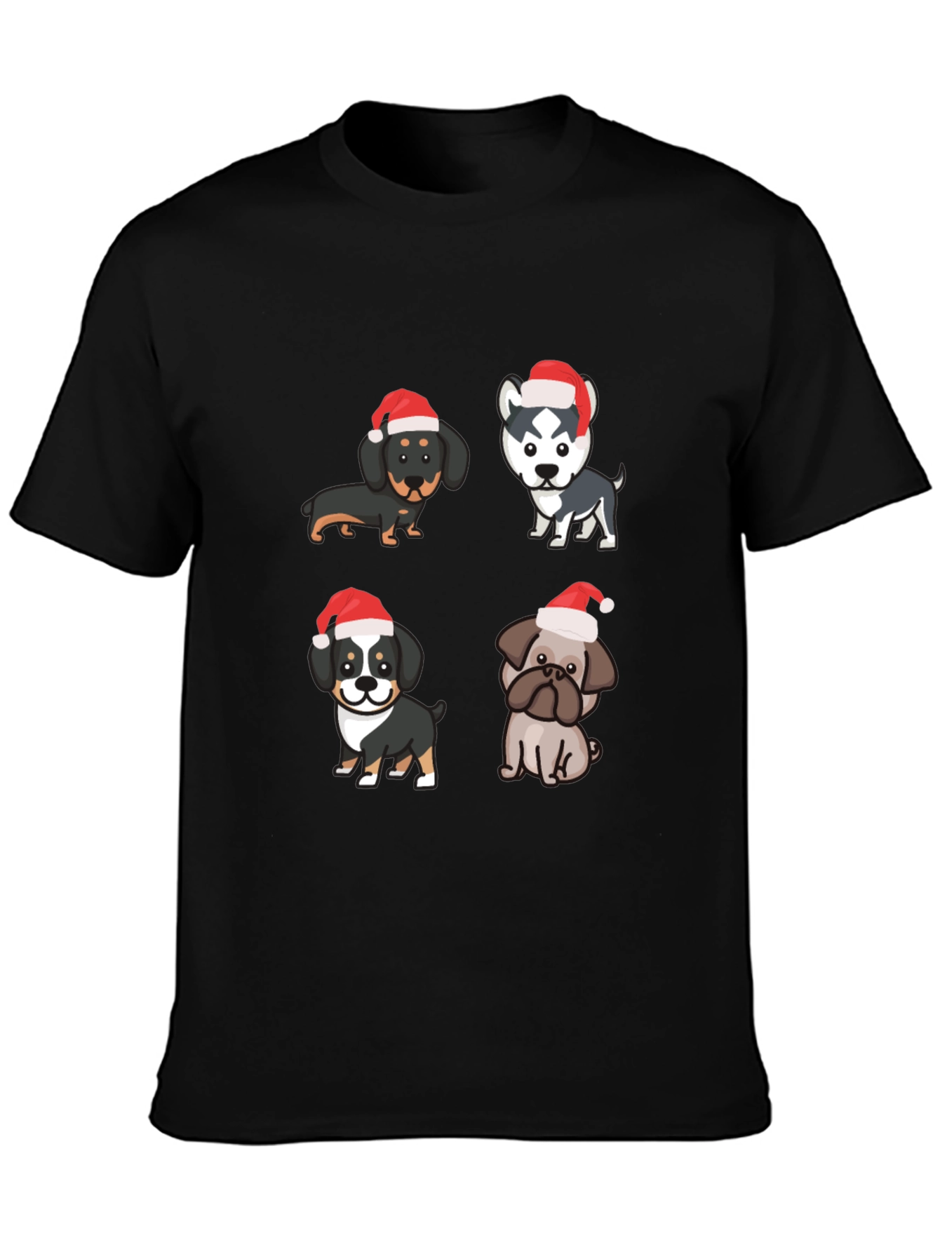 Festive Dog Breed Christmas T-Shirt