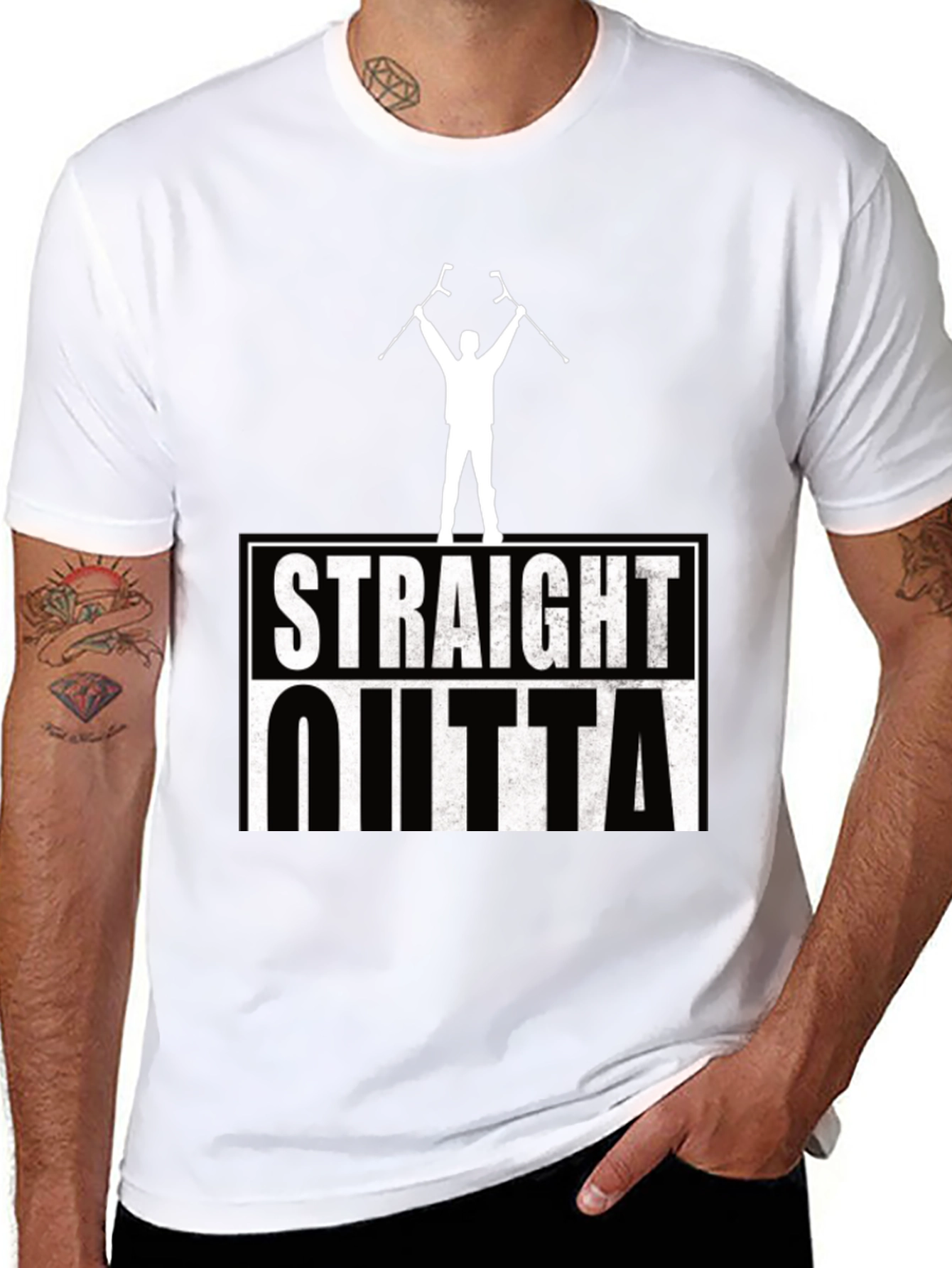 Straight Outta Crutches T-Shirt