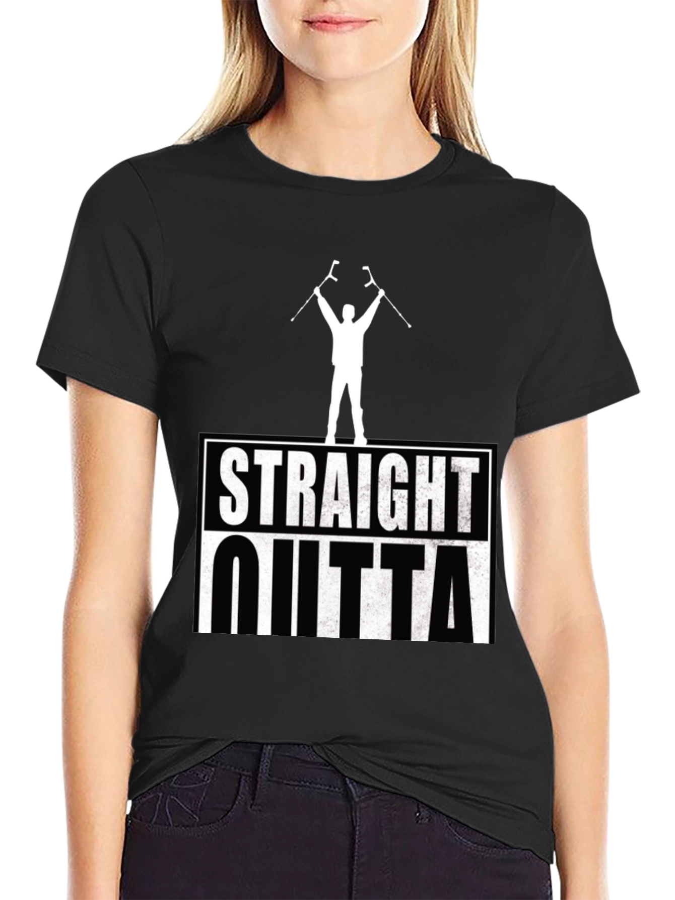 Straight Outta Crutches T-Shirt