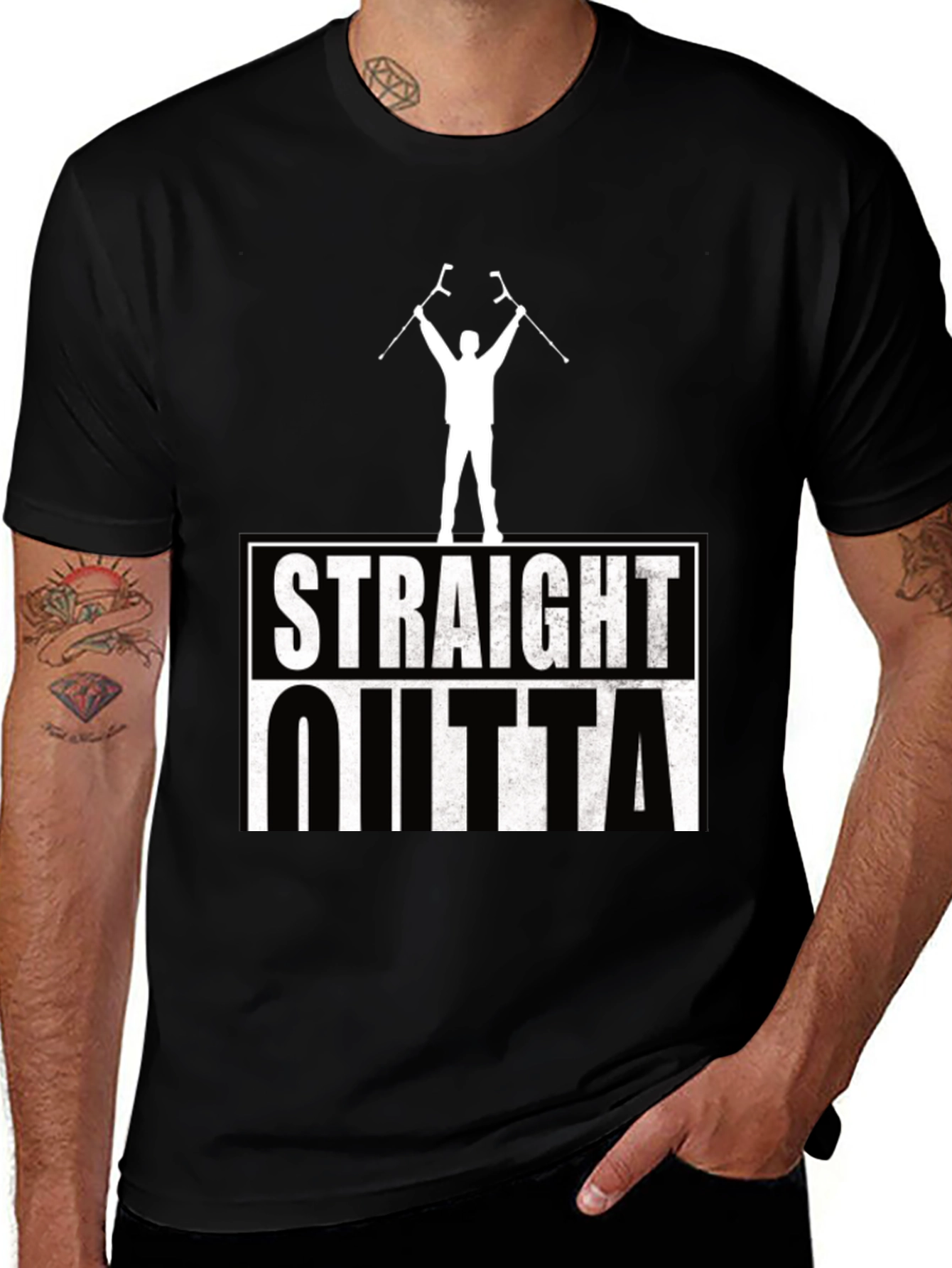 Straight Outta Crutches T-Shirt