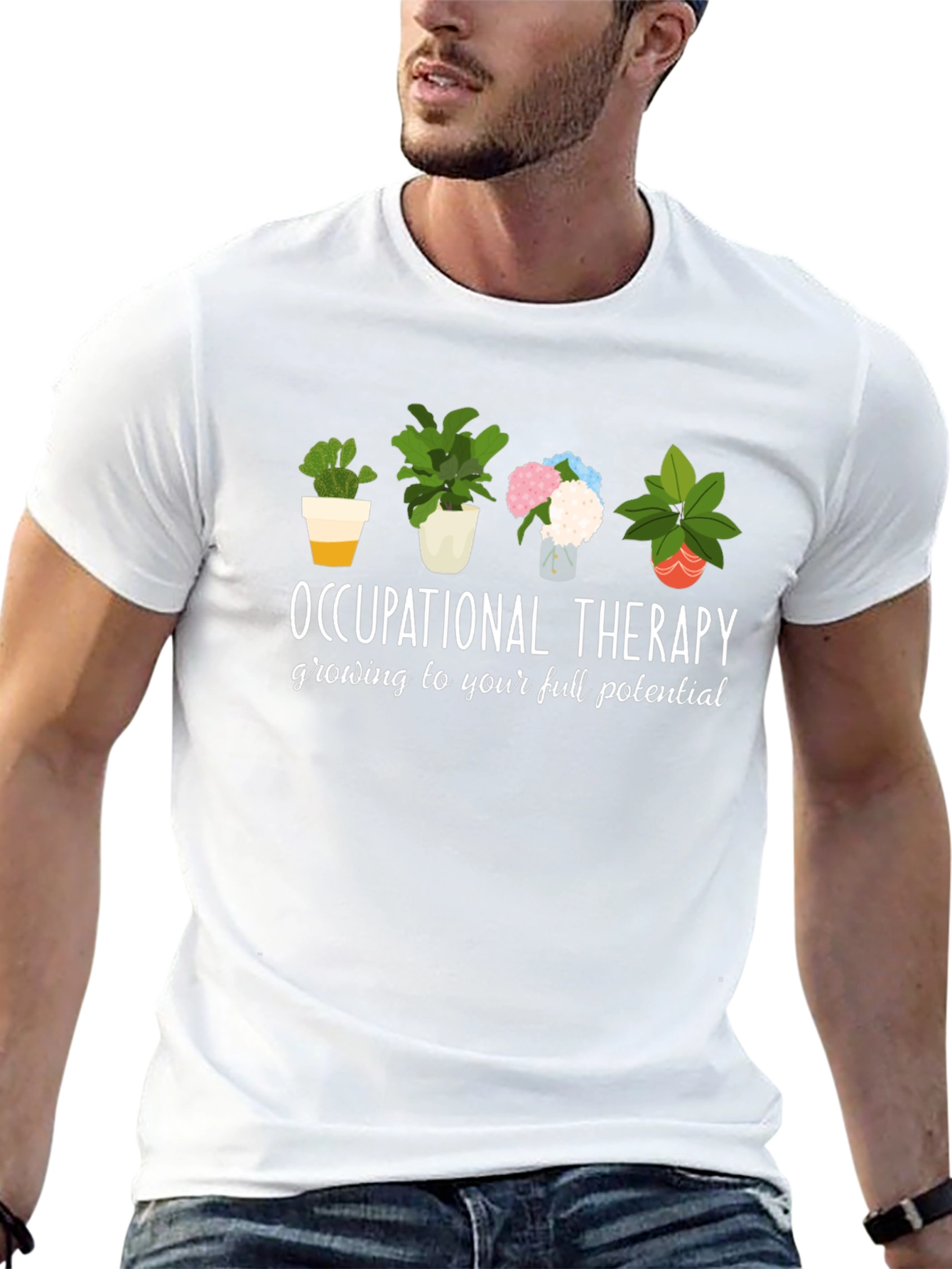 Occupational Therapy Plant T-Shirt