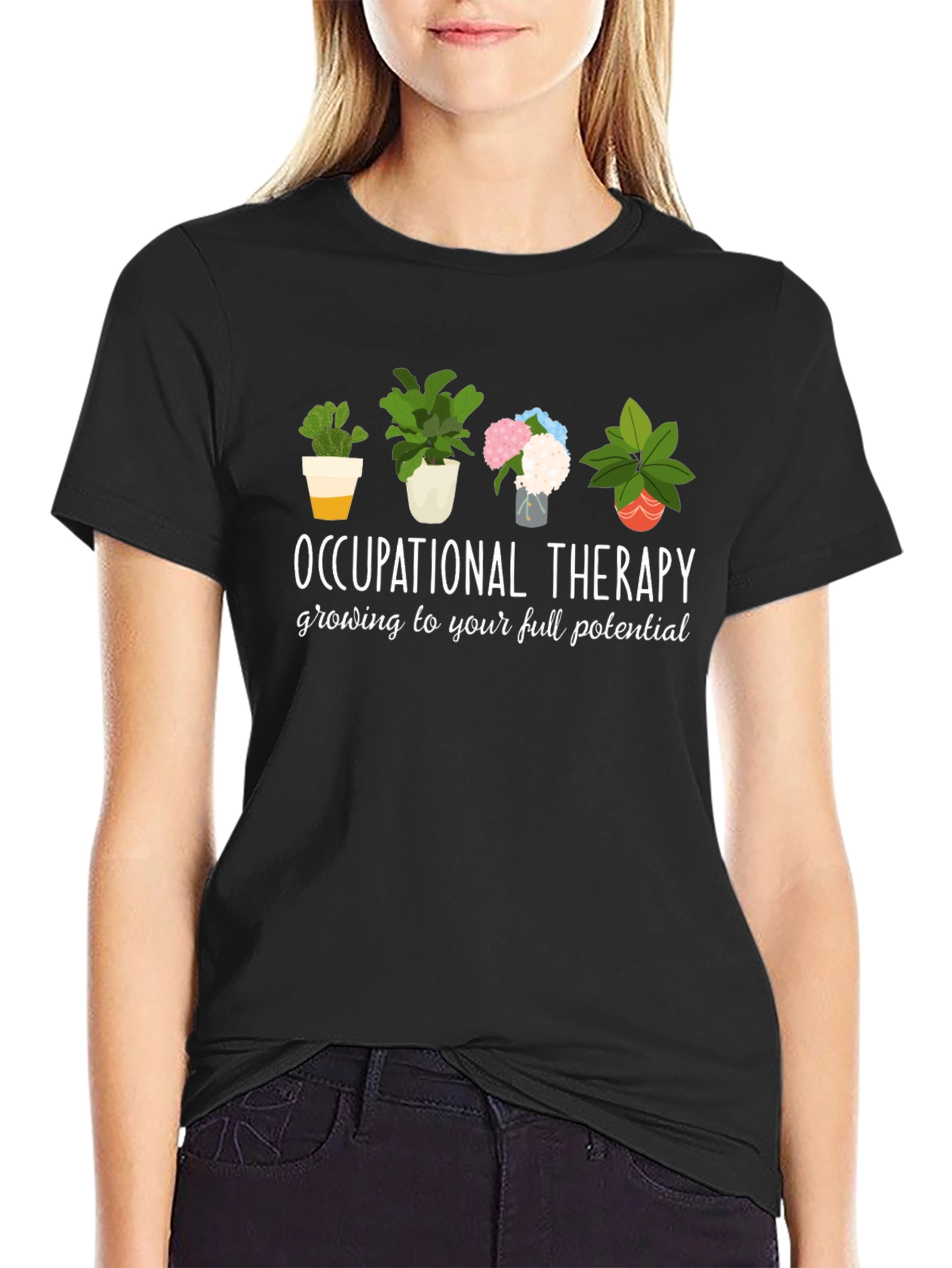 Occupational Therapy Plant T-Shirt