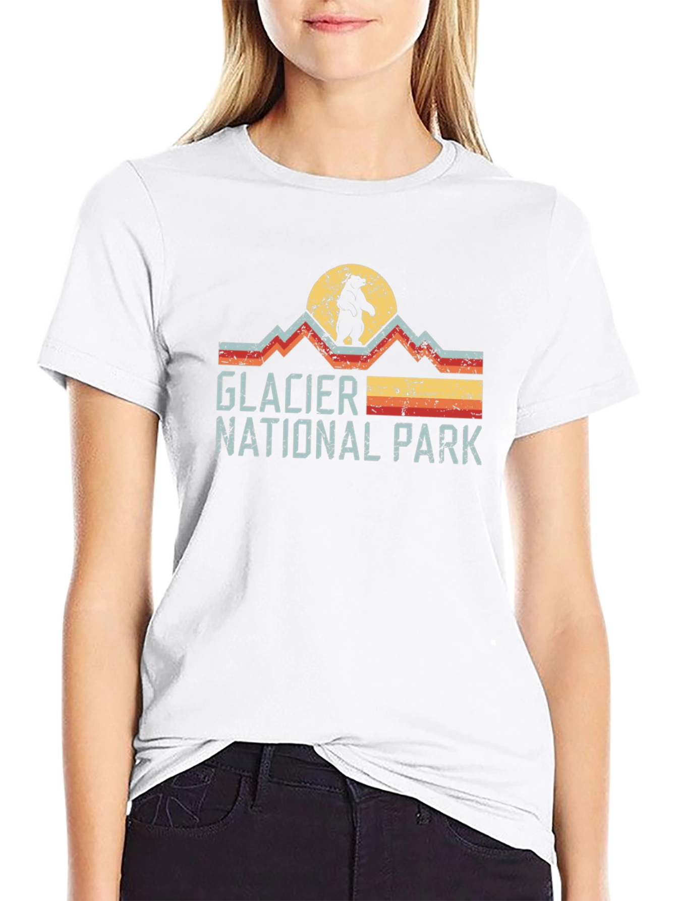 Glacier National Park Bear T-Shirt