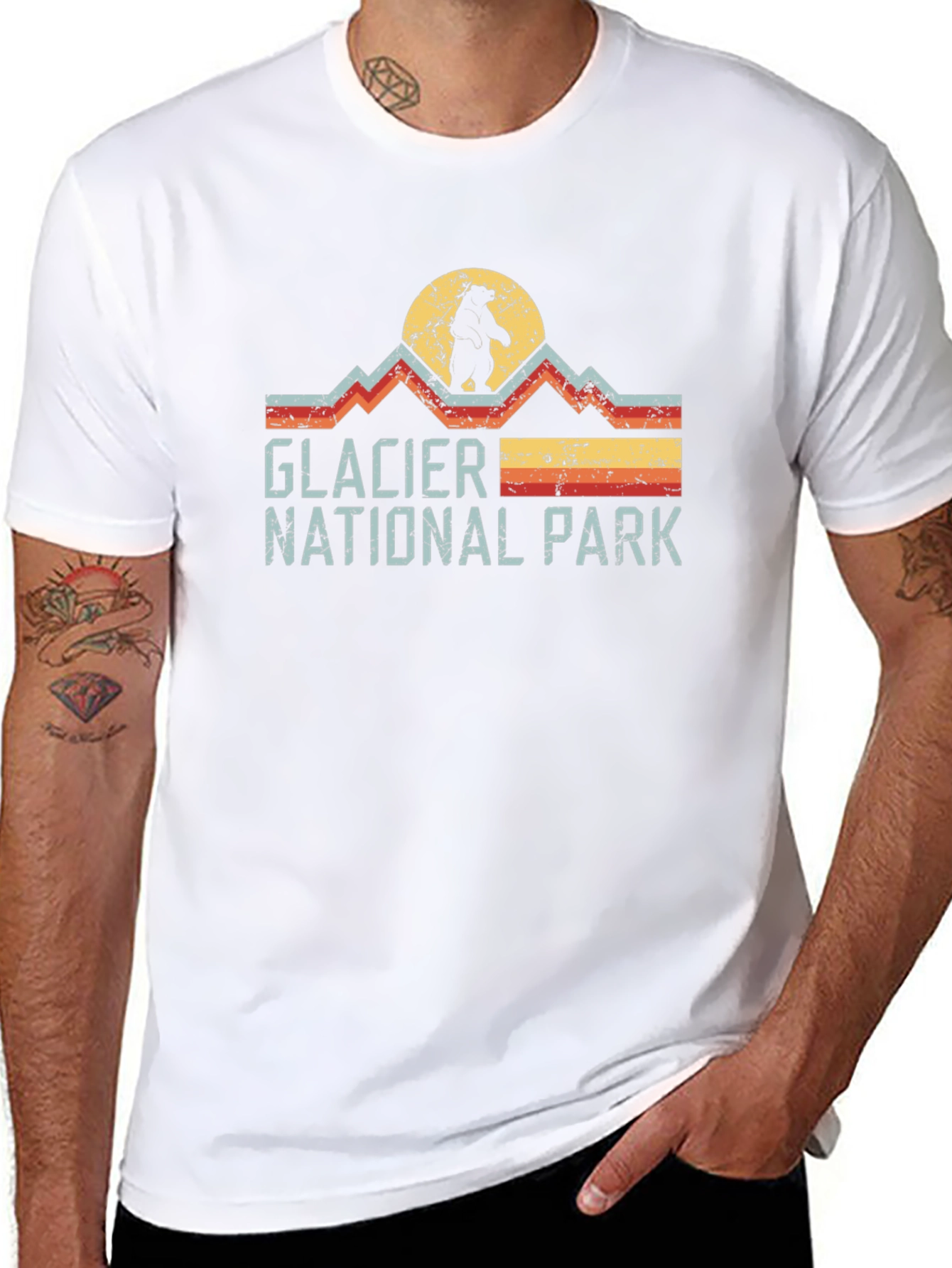 Glacier National Park Bear T-Shirt