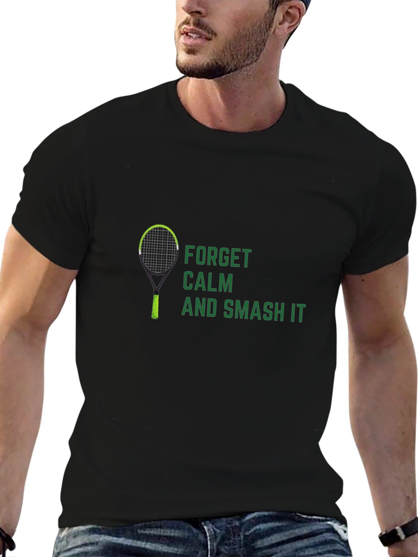 Forget Calm Smash It T-Shirt