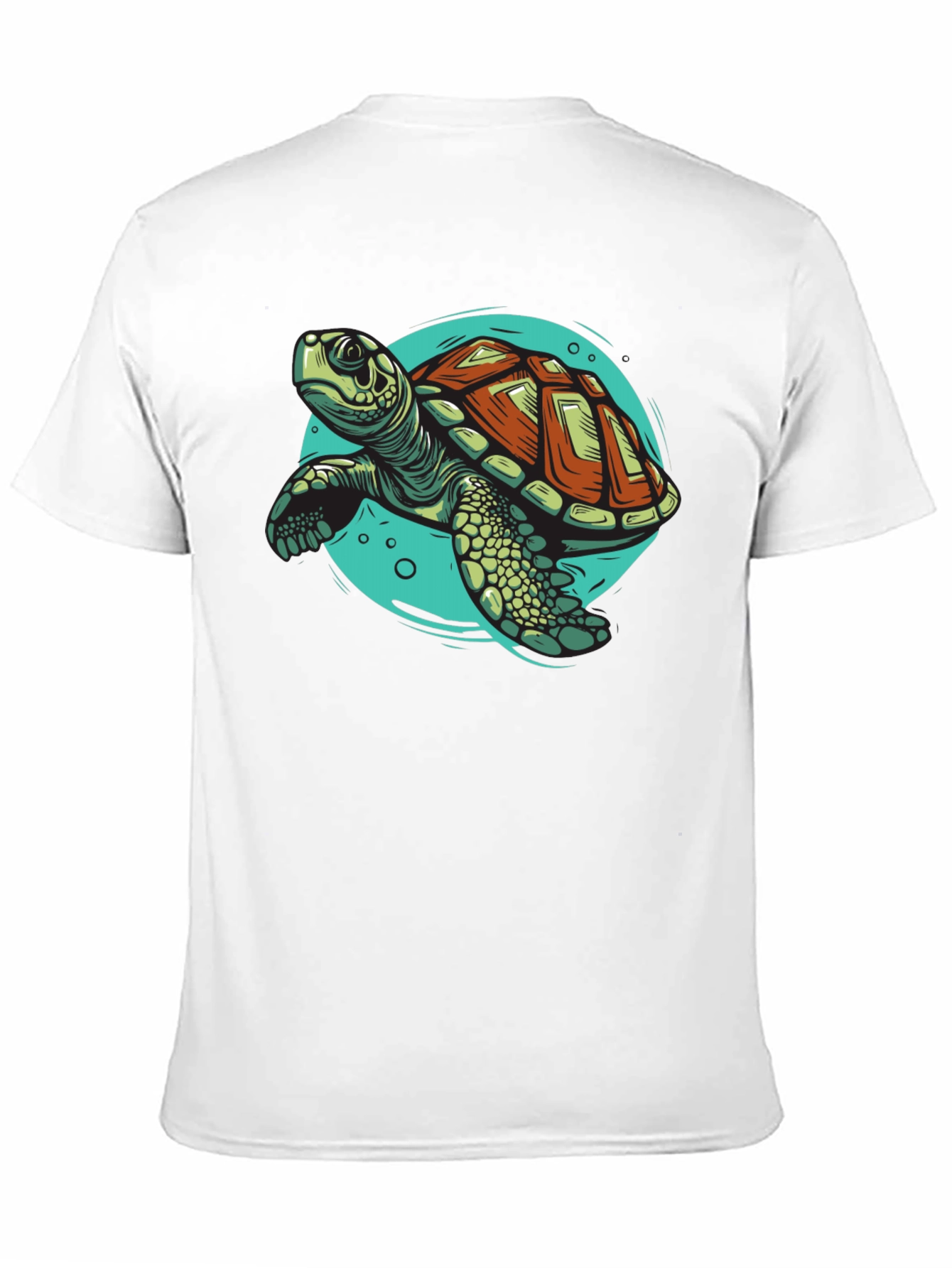 Sea Turtle Graphic Tee - Cool Ocean Design