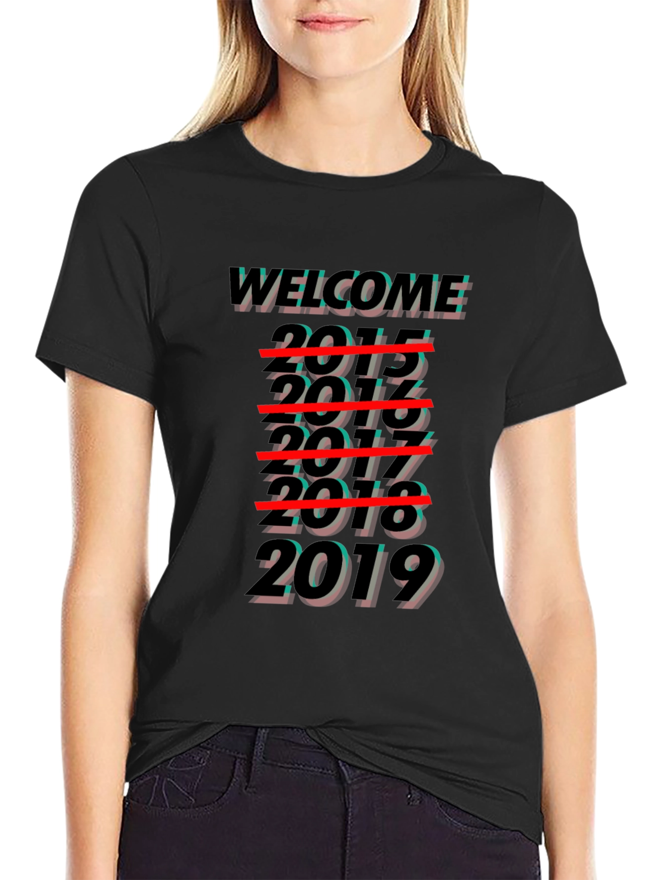 Welcome 2019 T-Shirt - Novelty Year End Tee