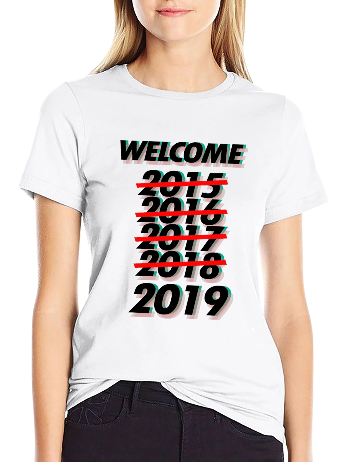 Welcome 2019 T-Shirt - Novelty Year End Tee