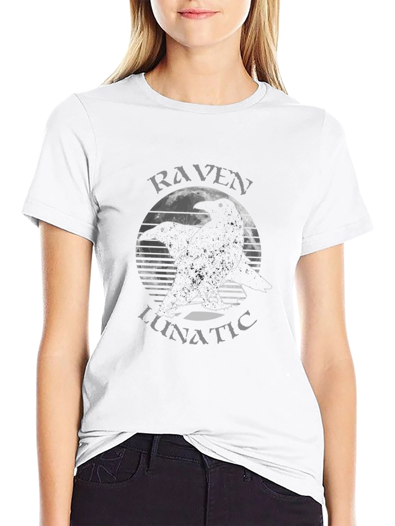 Raven Lunatic Graphic Tee
