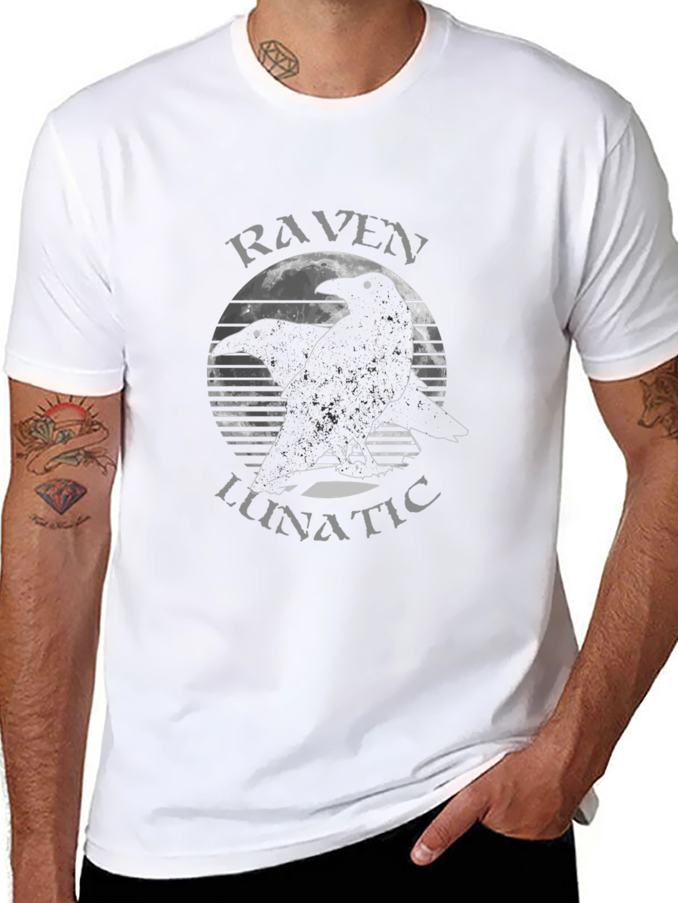 Raven Lunatic Graphic Tee