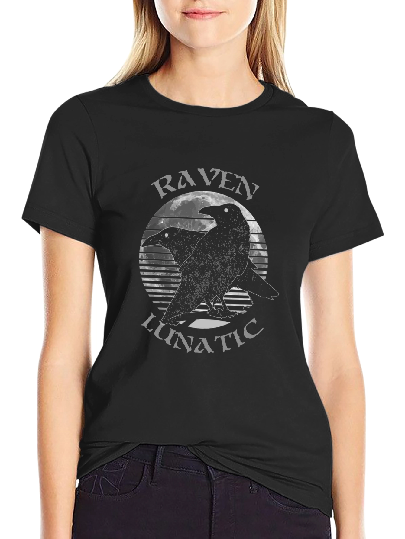 Raven Lunatic Graphic Tee