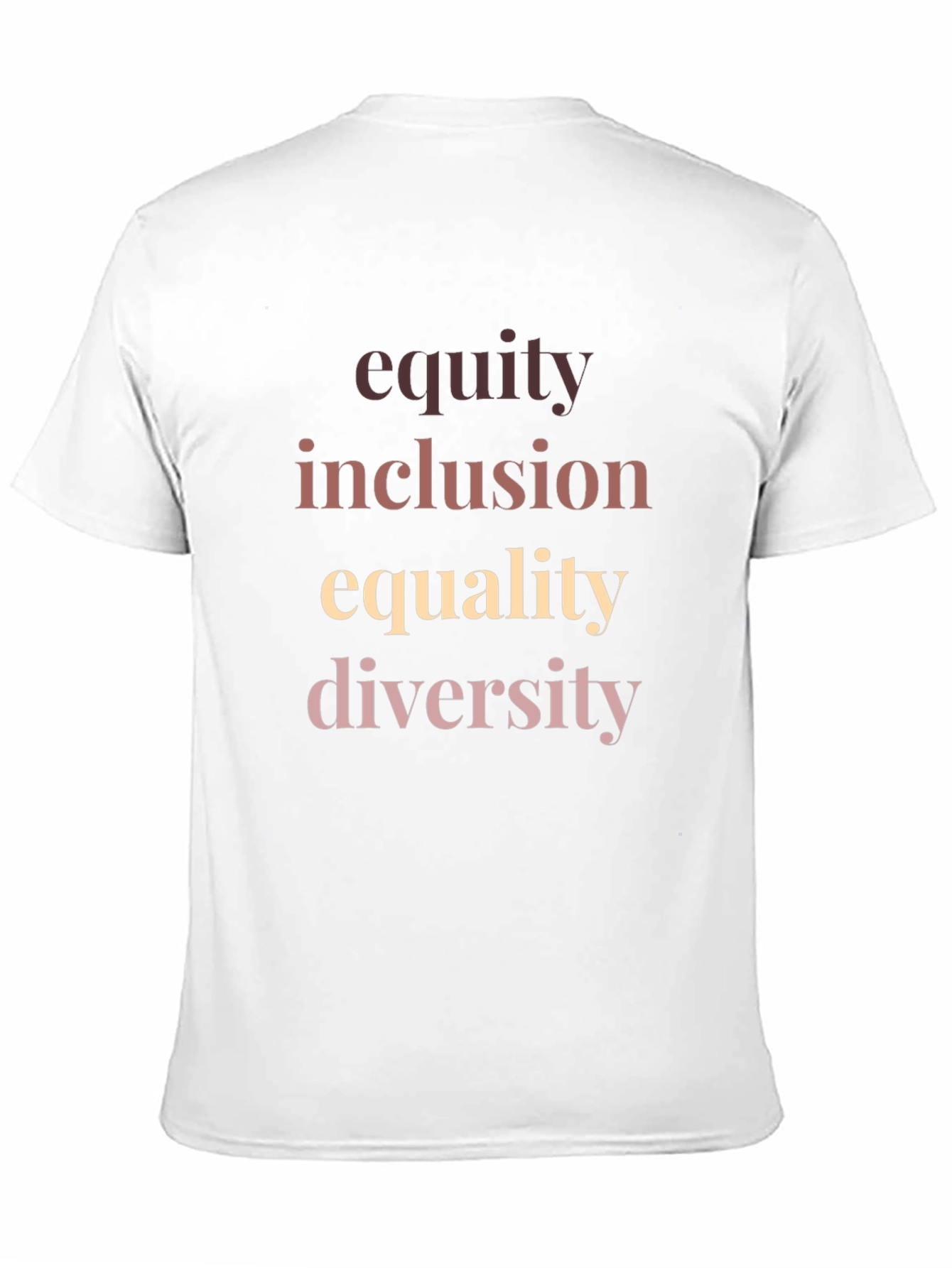 Equity Inclusion Equality Diversity T-Shirt
