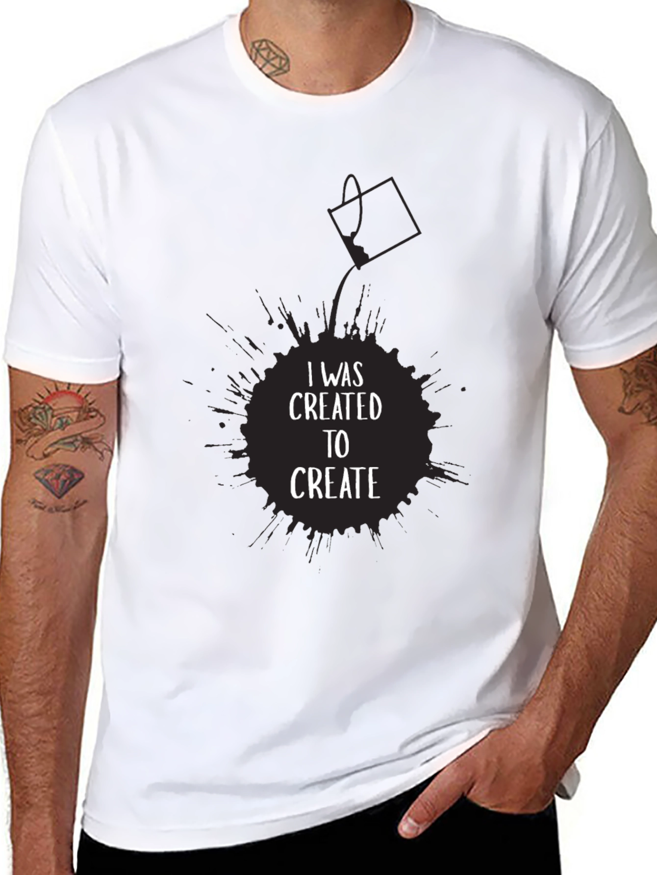 I Was Created to Create Graphic T-Shirt