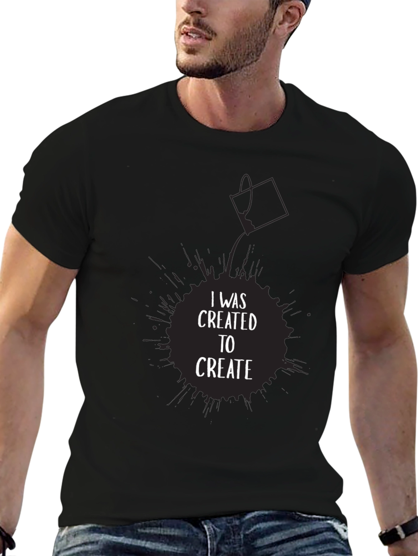 I Was Created to Create Graphic T-Shirt