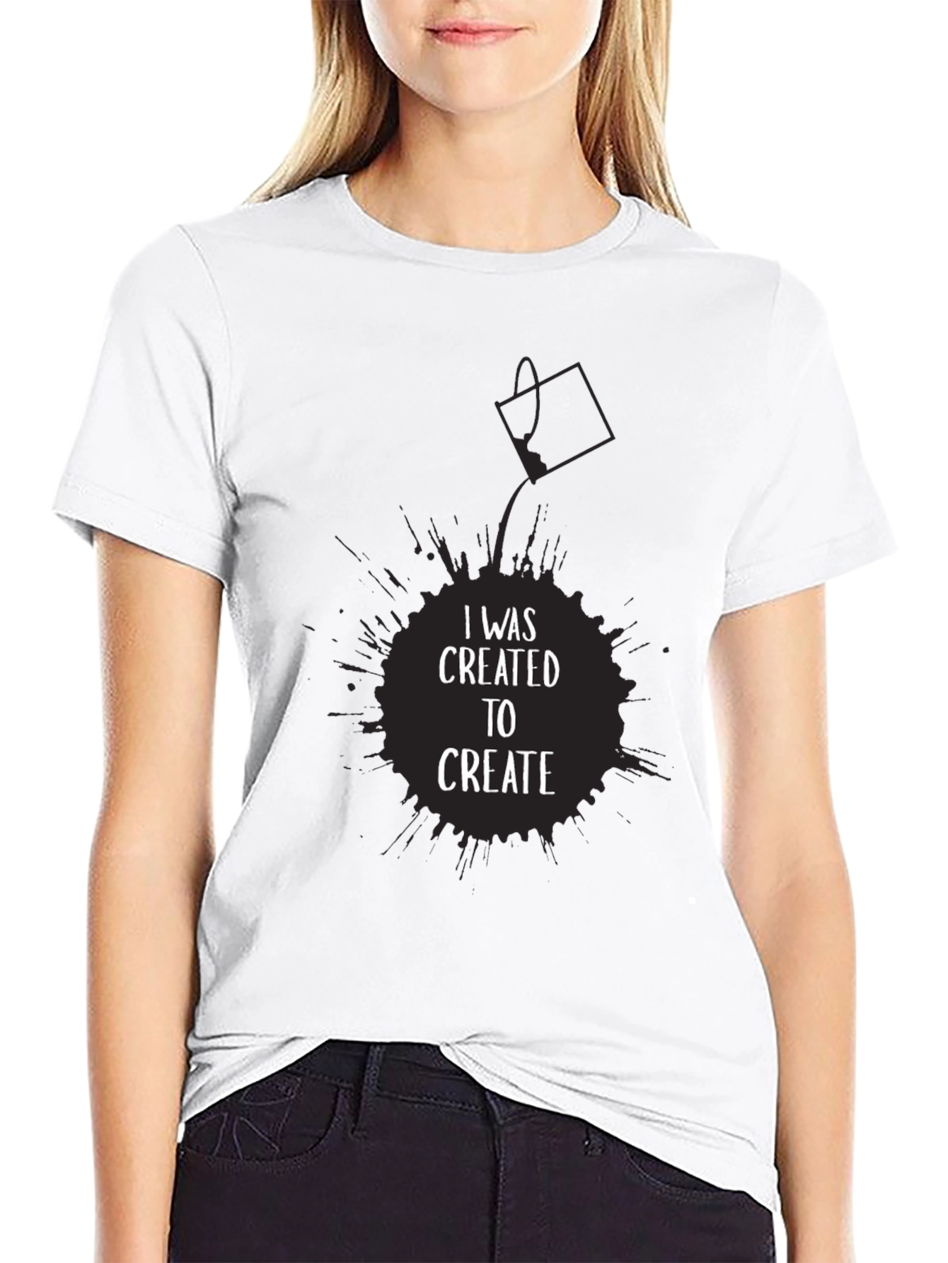 I Was Created to Create Graphic T-Shirt