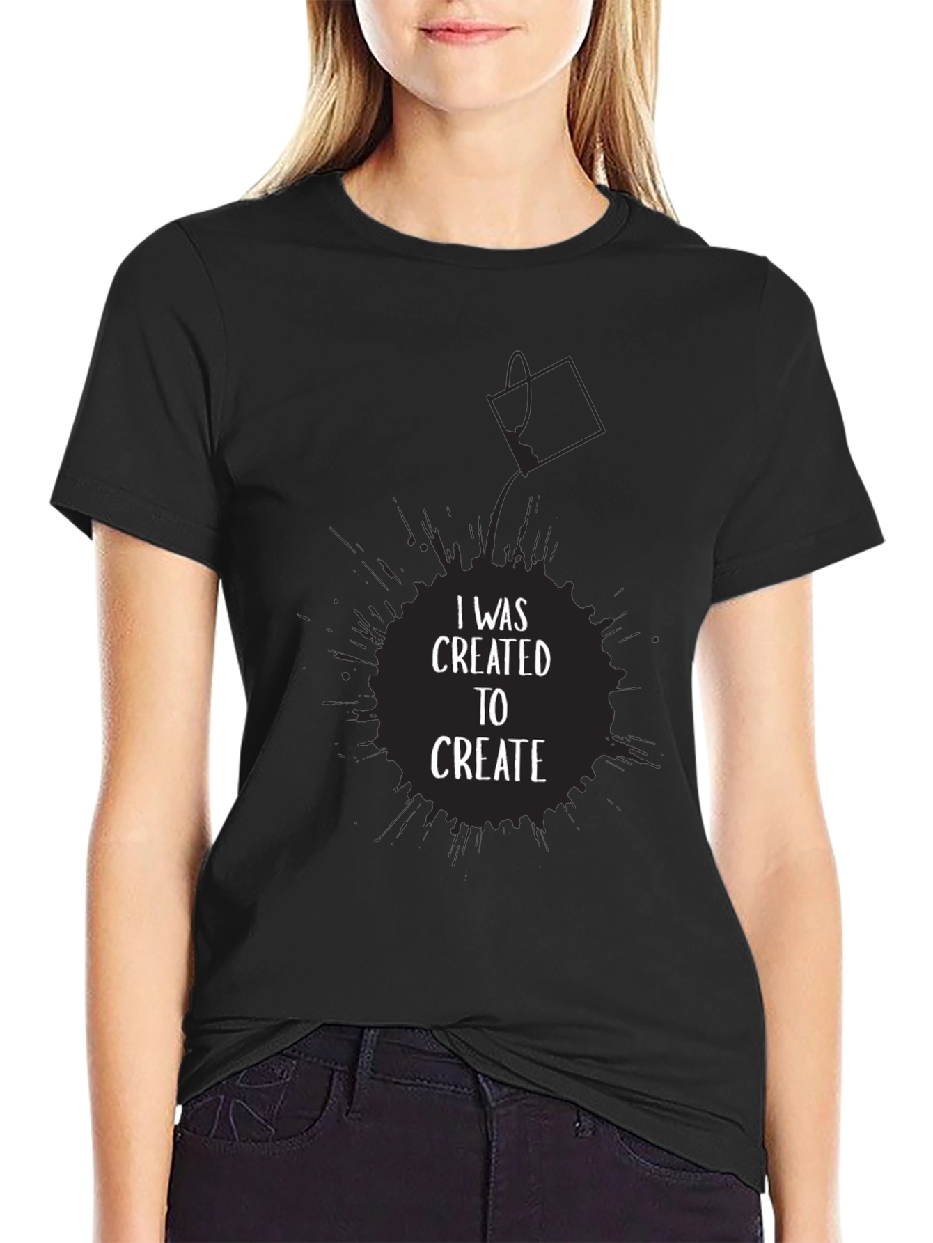 I Was Created to Create Graphic T-Shirt