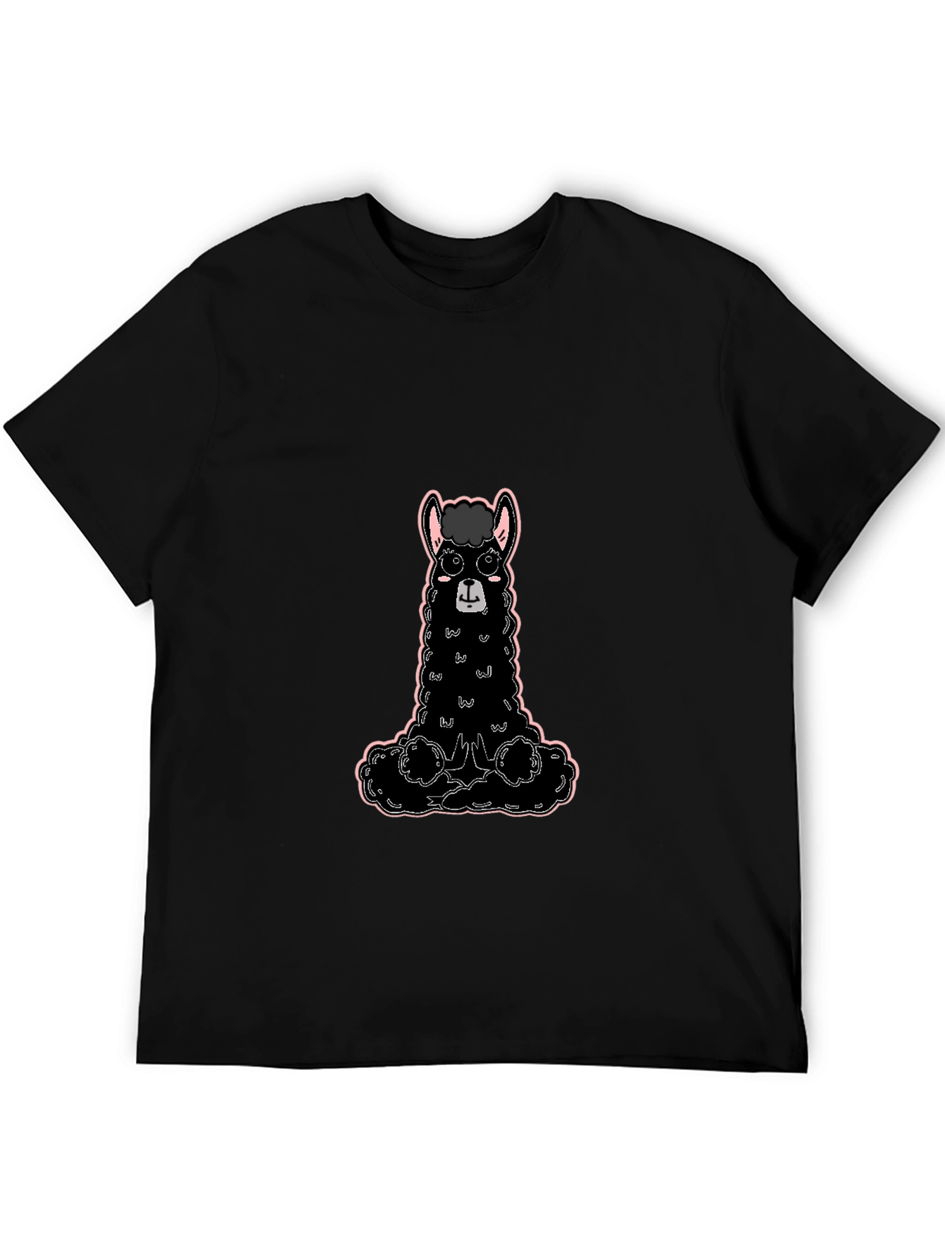 Black Llama Graphic Tee
