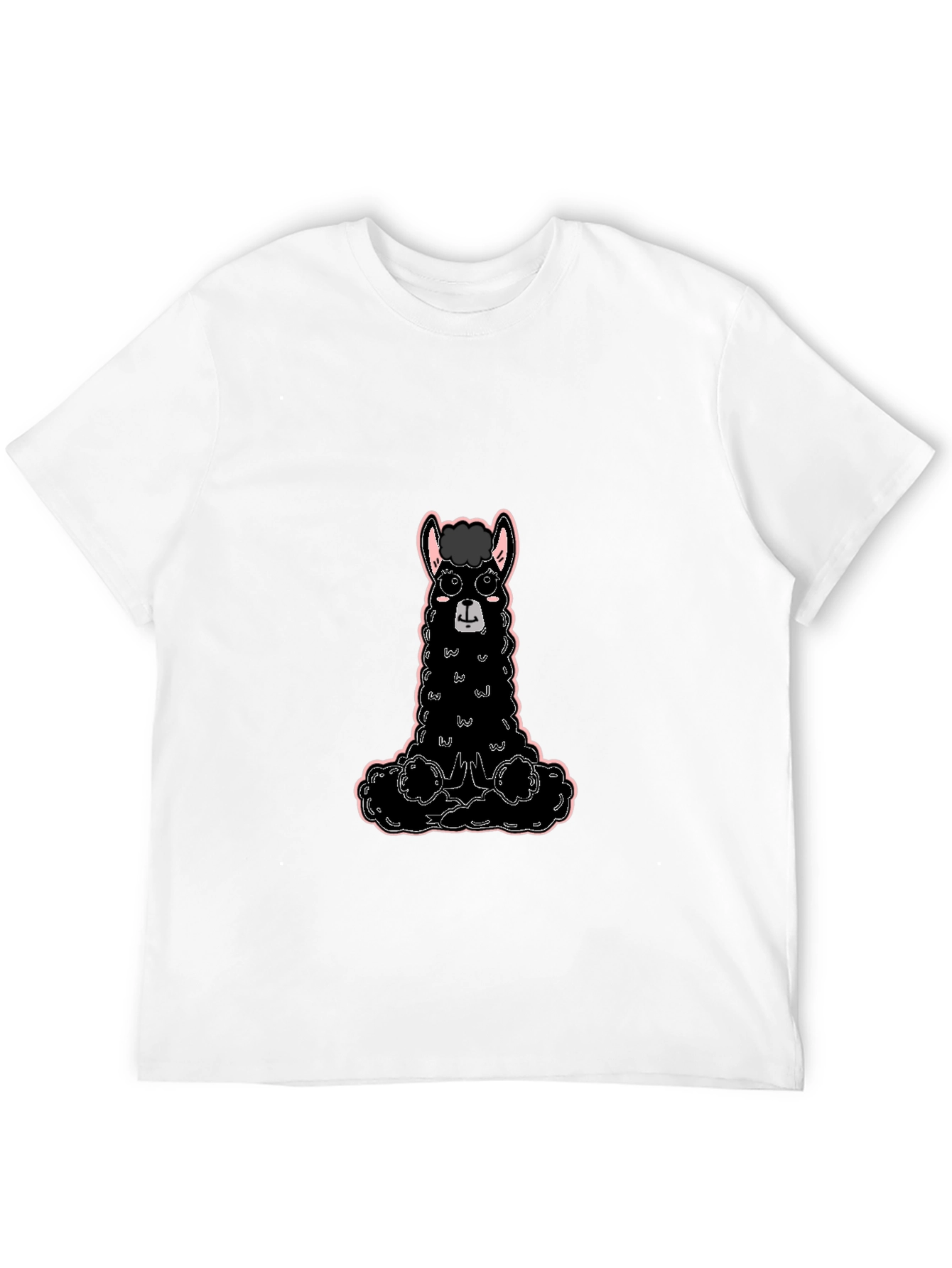 Black Llama Graphic Tee