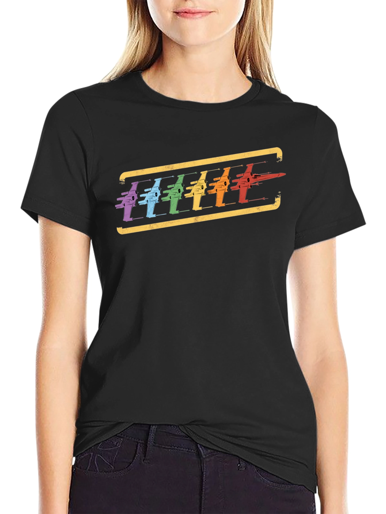 Rainbow X-Wing Squadron T-Shirt