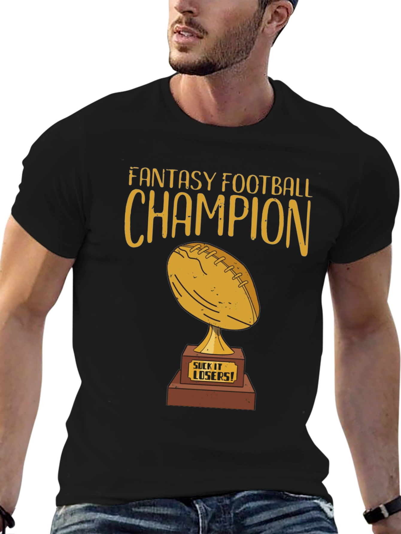 Fantasy Football Champion Graphic T-Shirt
