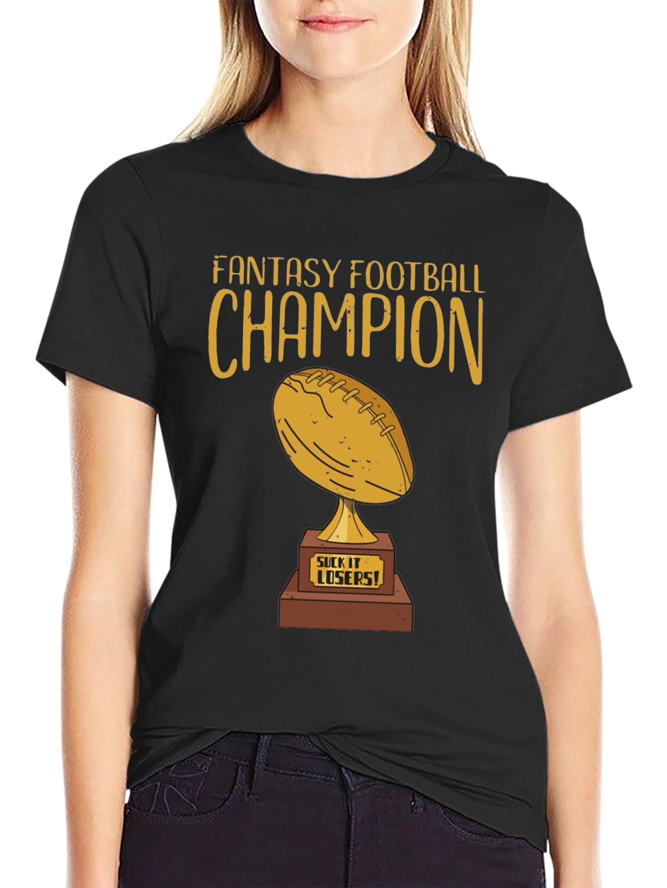 Fantasy Football Champion Graphic T-Shirt