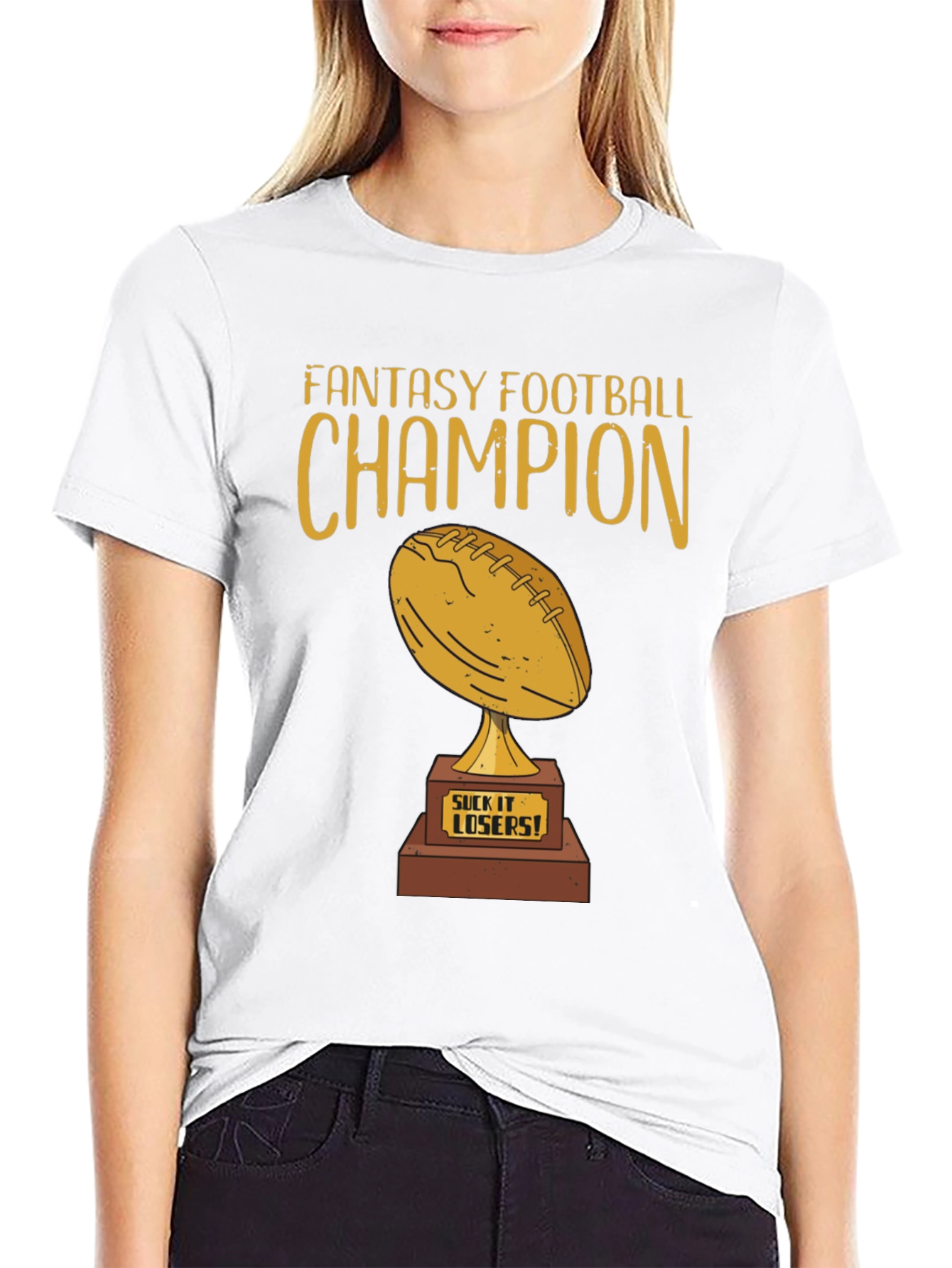 Fantasy Football Champion Graphic T-Shirt