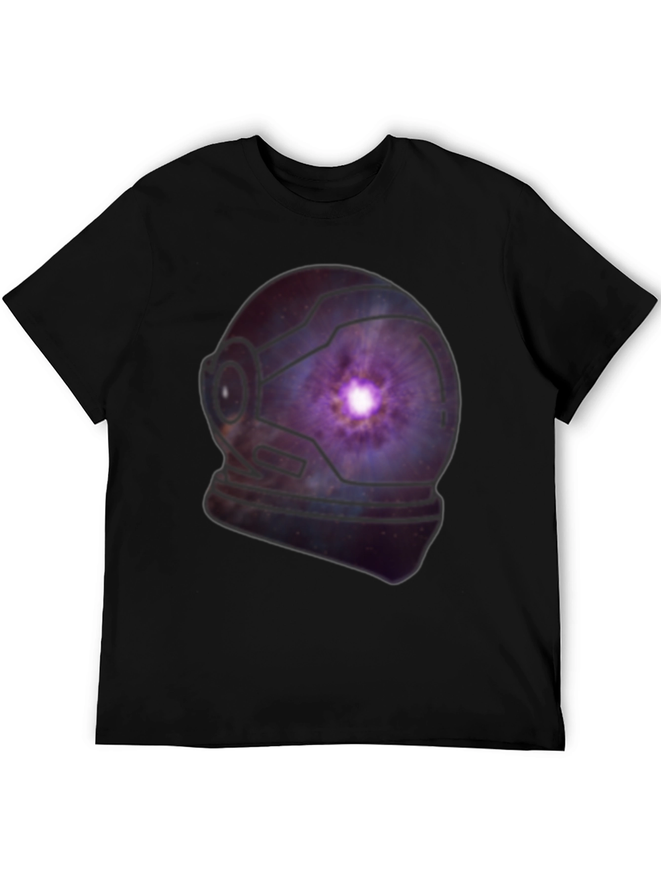 Galaxy Astronaut Helmet Graphic Tee