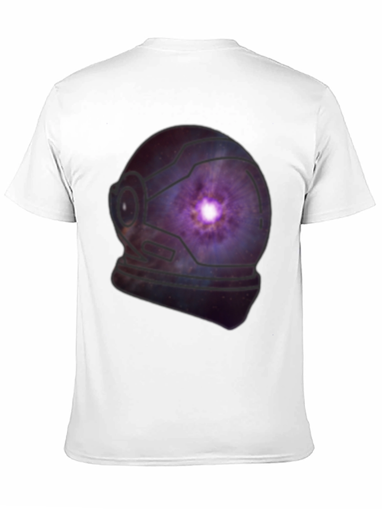 Galaxy Astronaut Helmet Graphic Tee