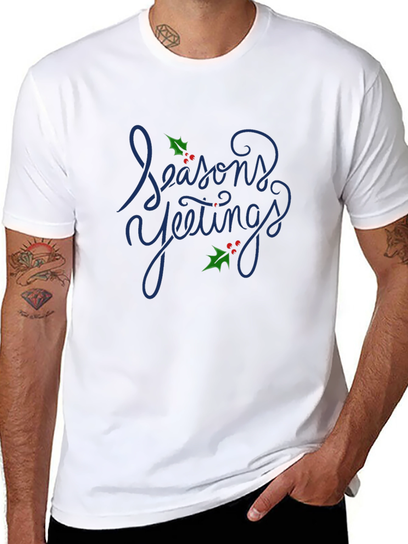 Seasons Yeetings T-Shirt - Holiday Funny Tee